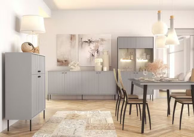 MO Iris Extendable Dining Table 180 + 40