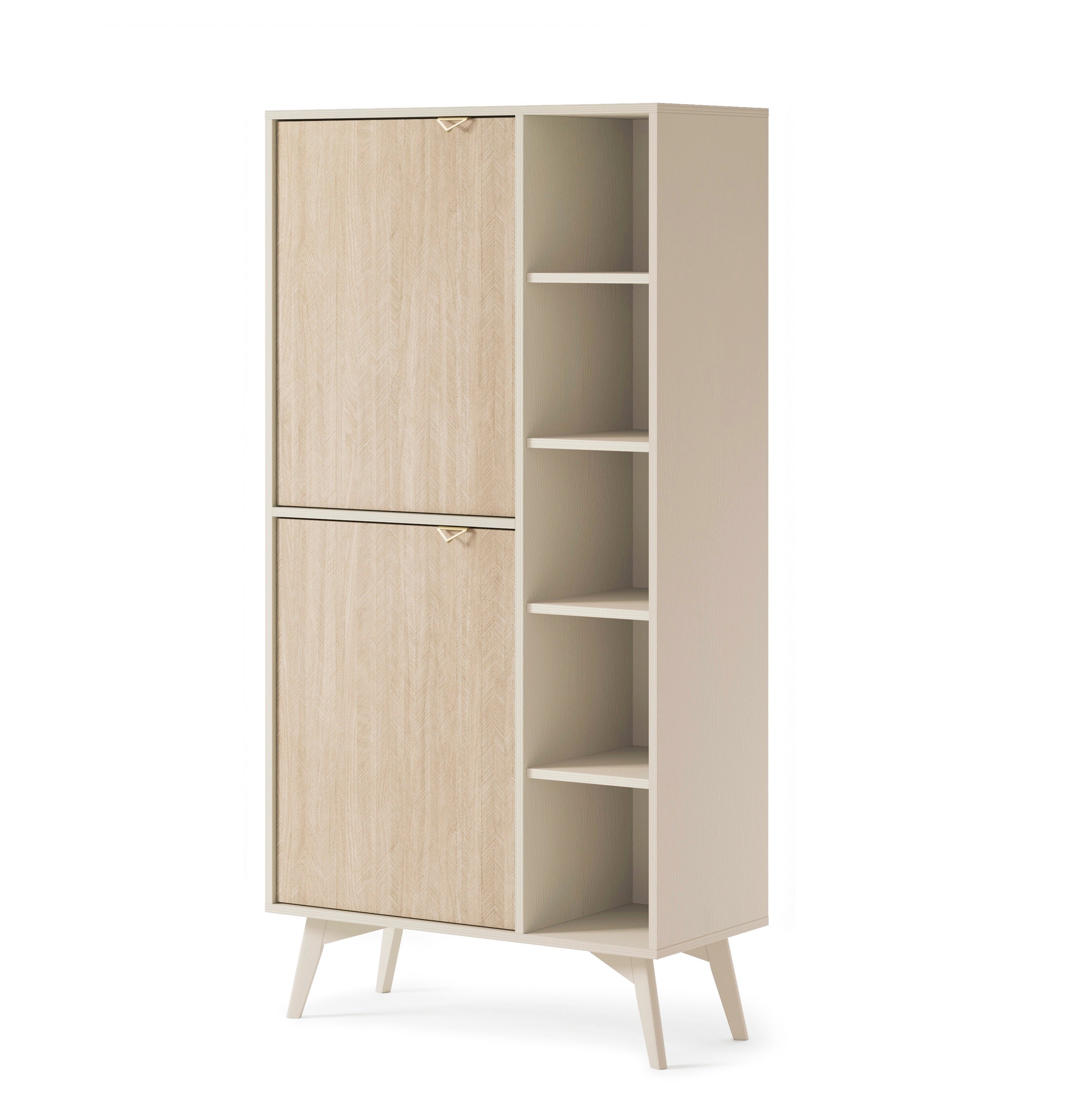 Forest Cabinet - Storage Cabinet Sand Beige