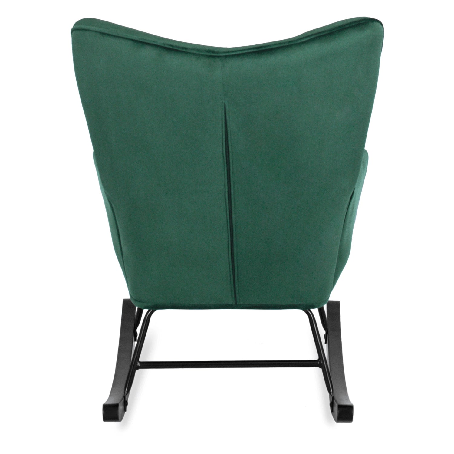Elite ELIS Green Velvet Rocking Chair