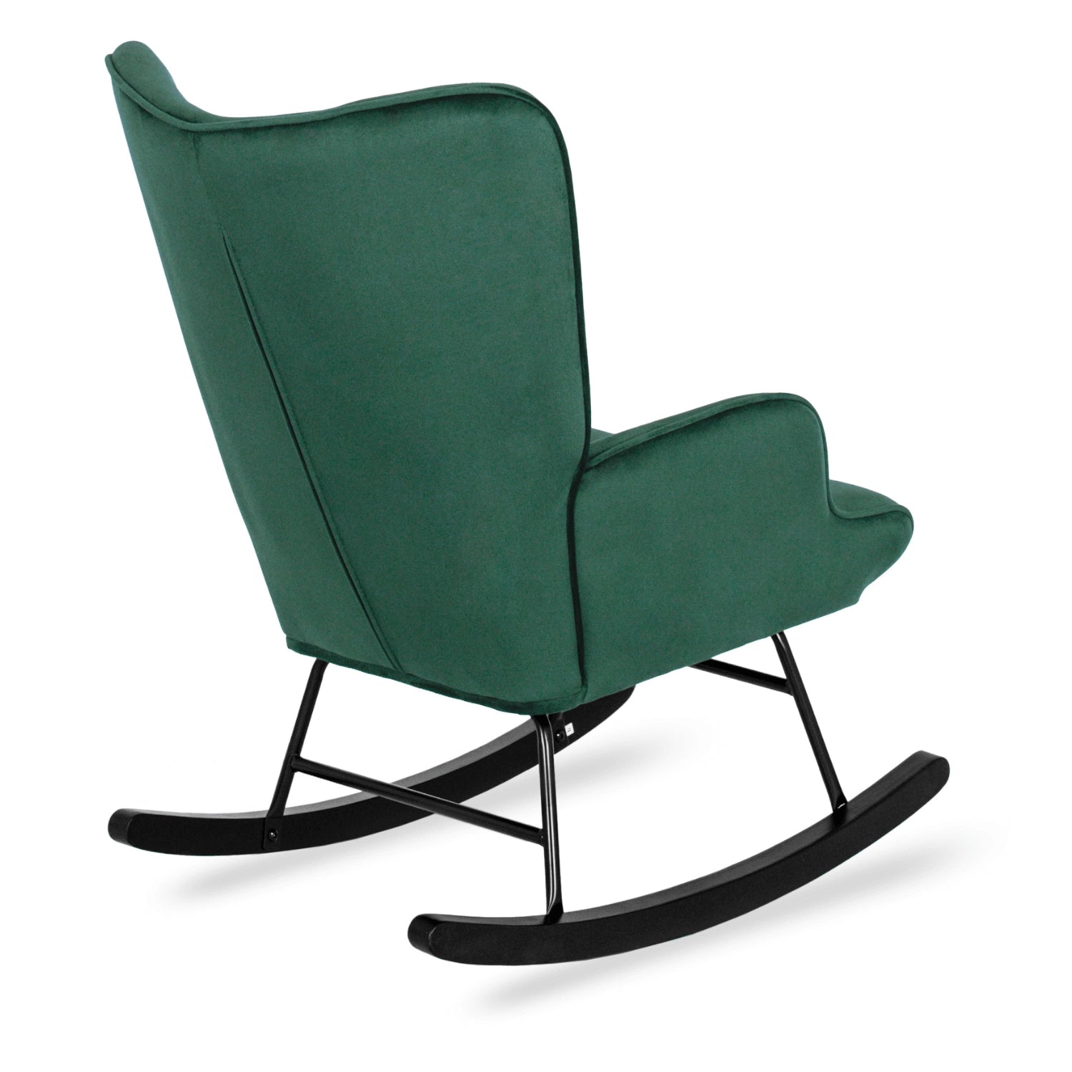 Elite ELIS Green Velvet Rocking Chair
