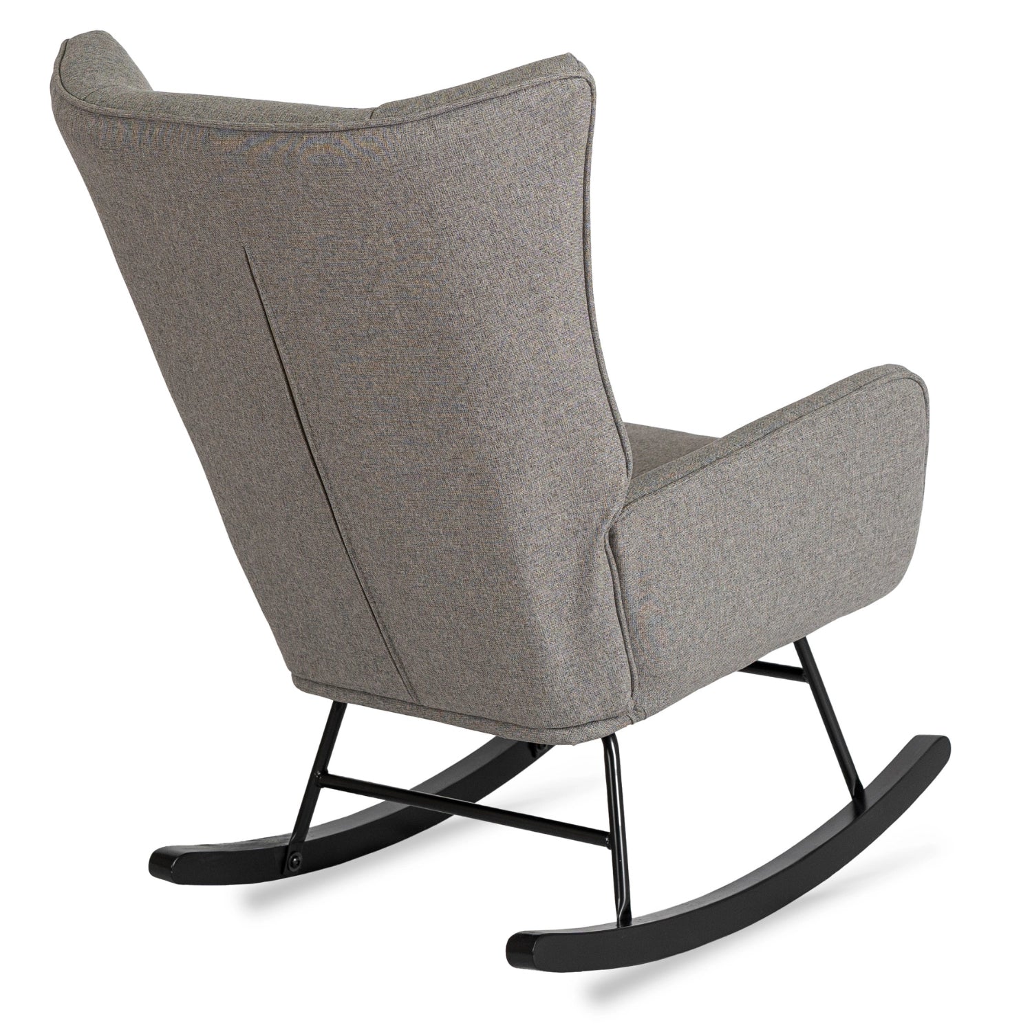 Elite JACKSON Grey Fabric Rocking Chair
