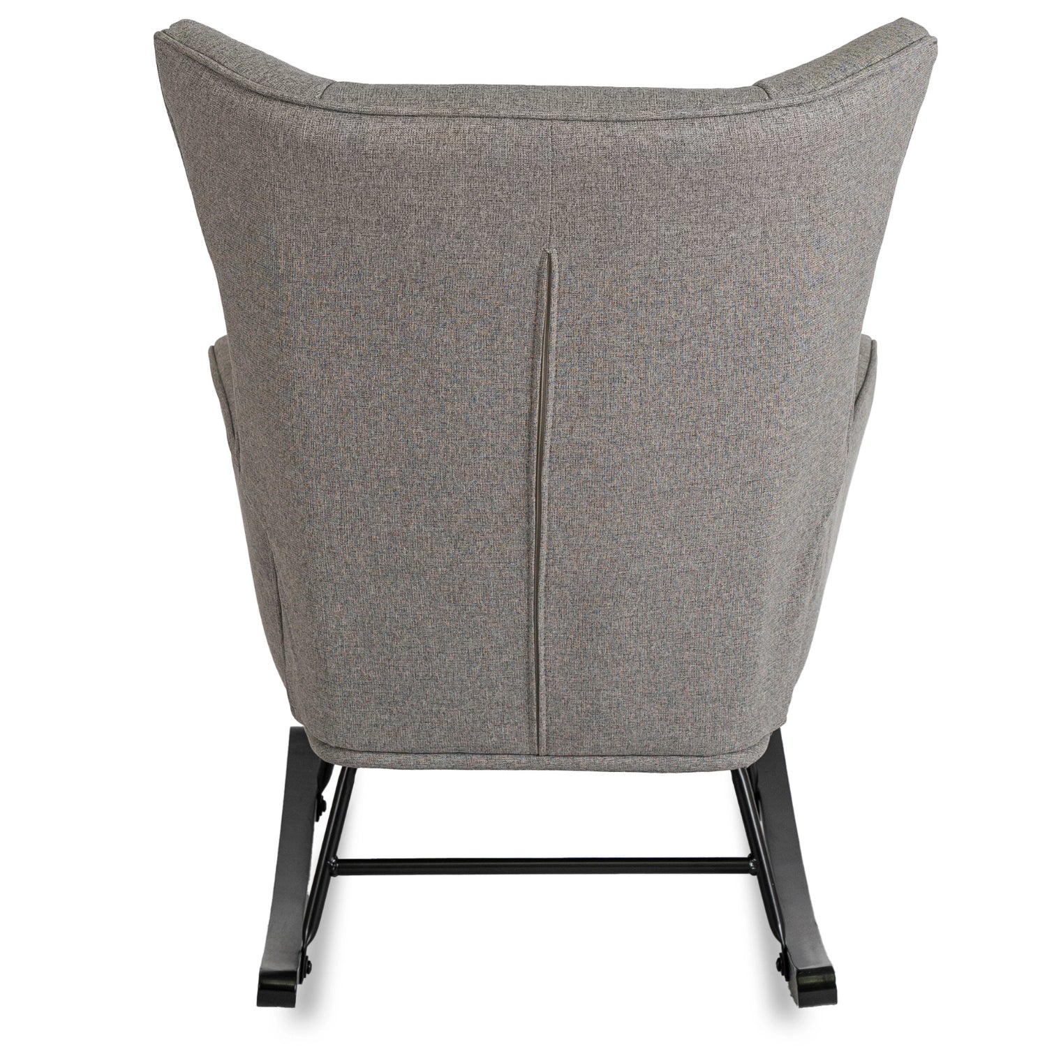 Elite JACKSON Grey Fabric Rocking Chair