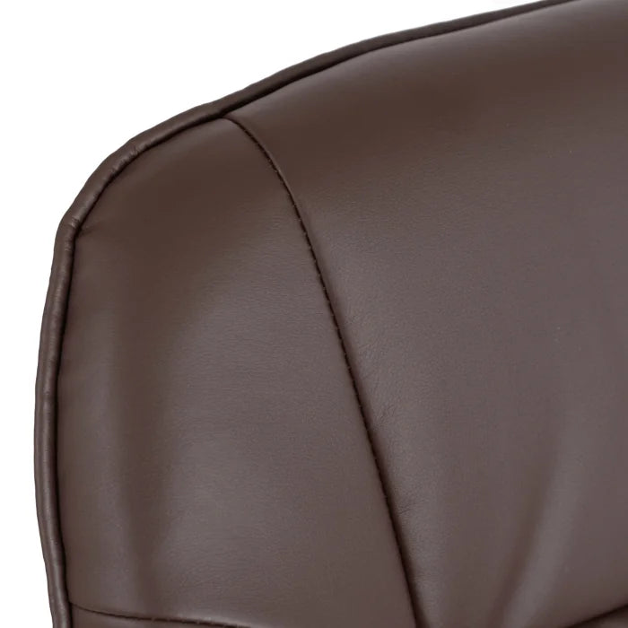 Elite CANO Massage Chair with Footrest Beige/Brown/Black