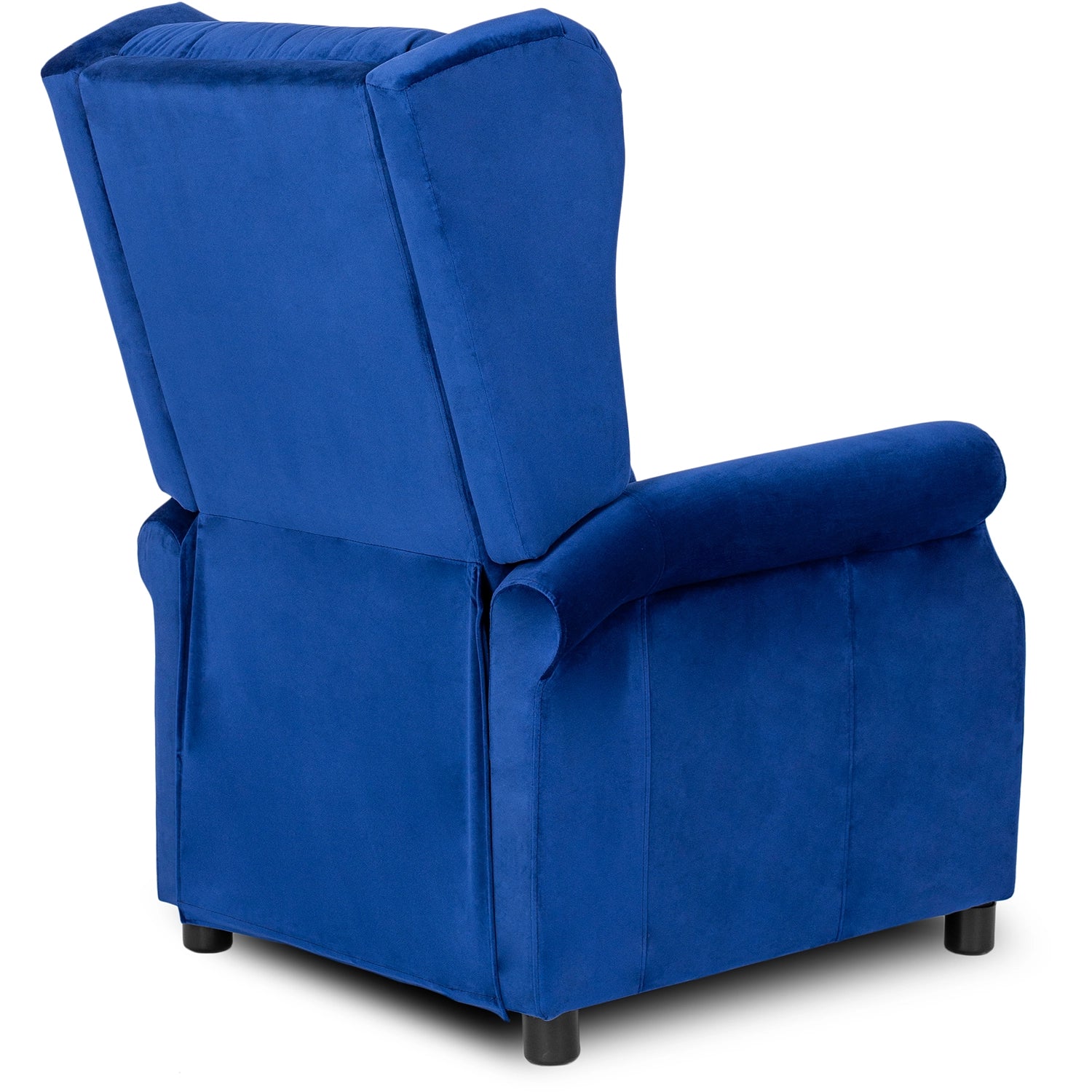 Elite SIMON Navy Blue Velvet Recliner