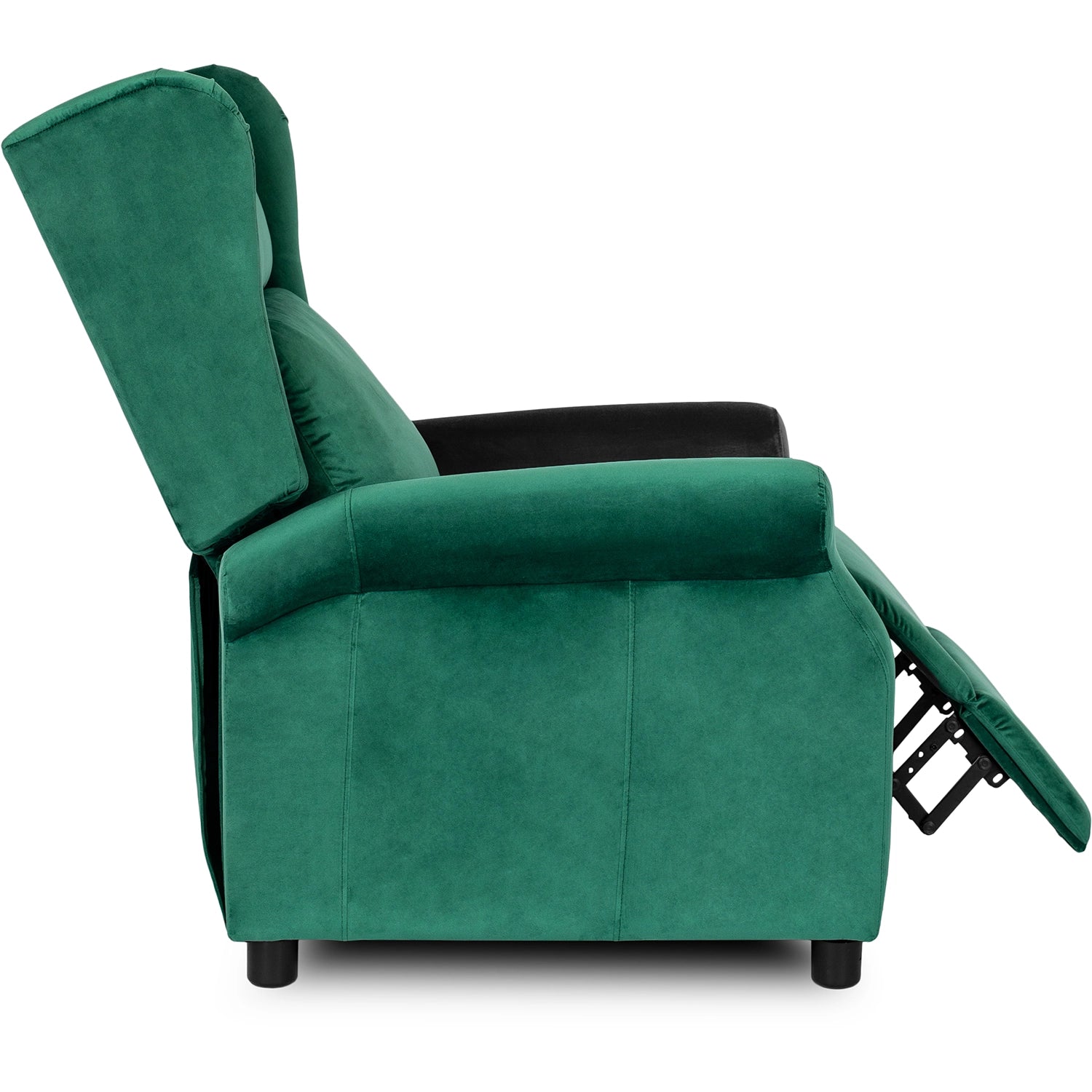 Elite SIMON Green Velvet Recliner