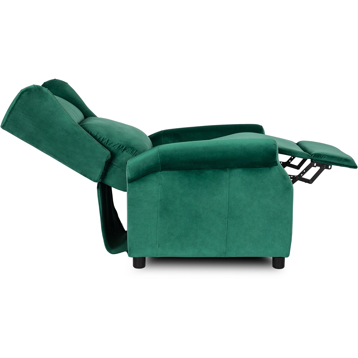 Elite SIMON Green Velvet Recliner