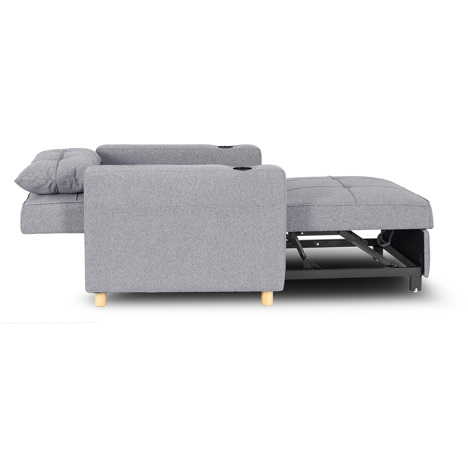 Elite SOLOR Grey Armchair Bed