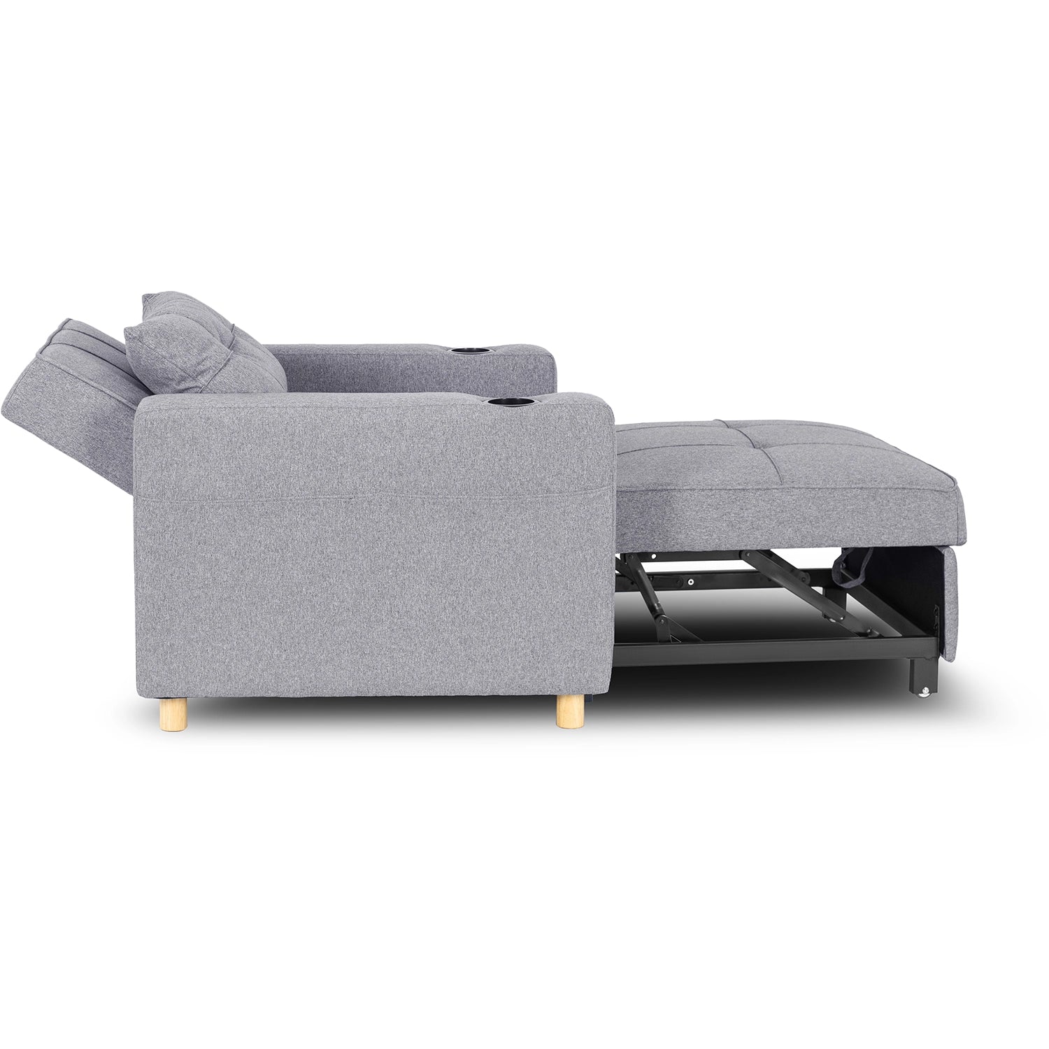 Elite SOLOR Grey Armchair Bed