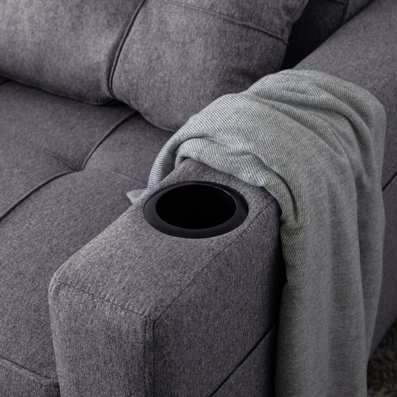 Elite SOLOR Grey Armchair Bed