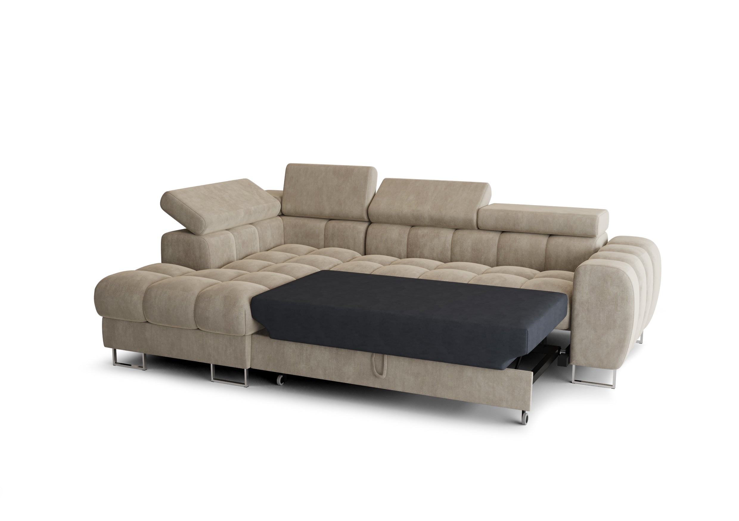 Aspen Mini Corner Sofa  Left – Available in Various Colors and Fabrics