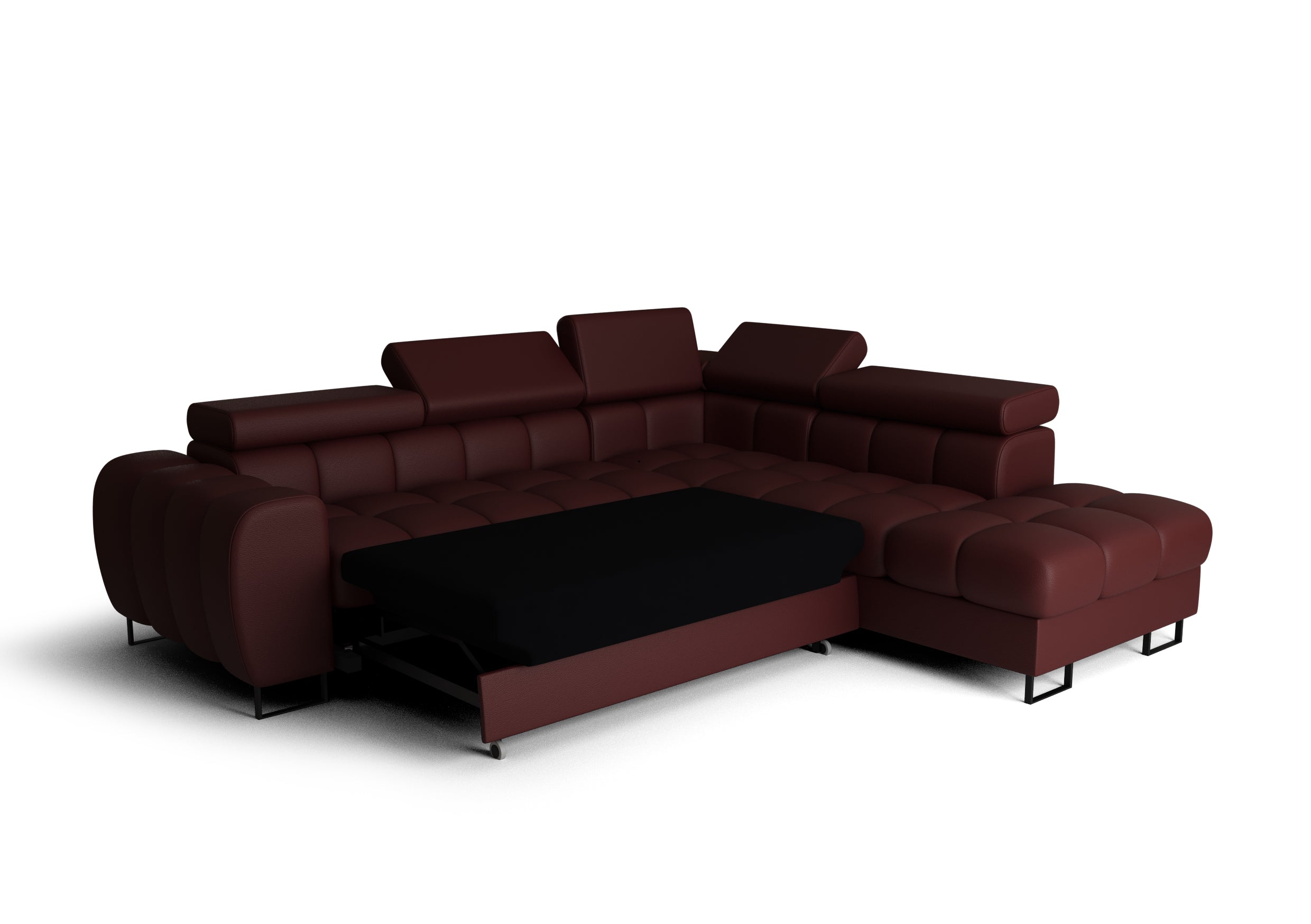 Aspen Corner Sofa Bed Left – Available in Various Colors and Fabrics