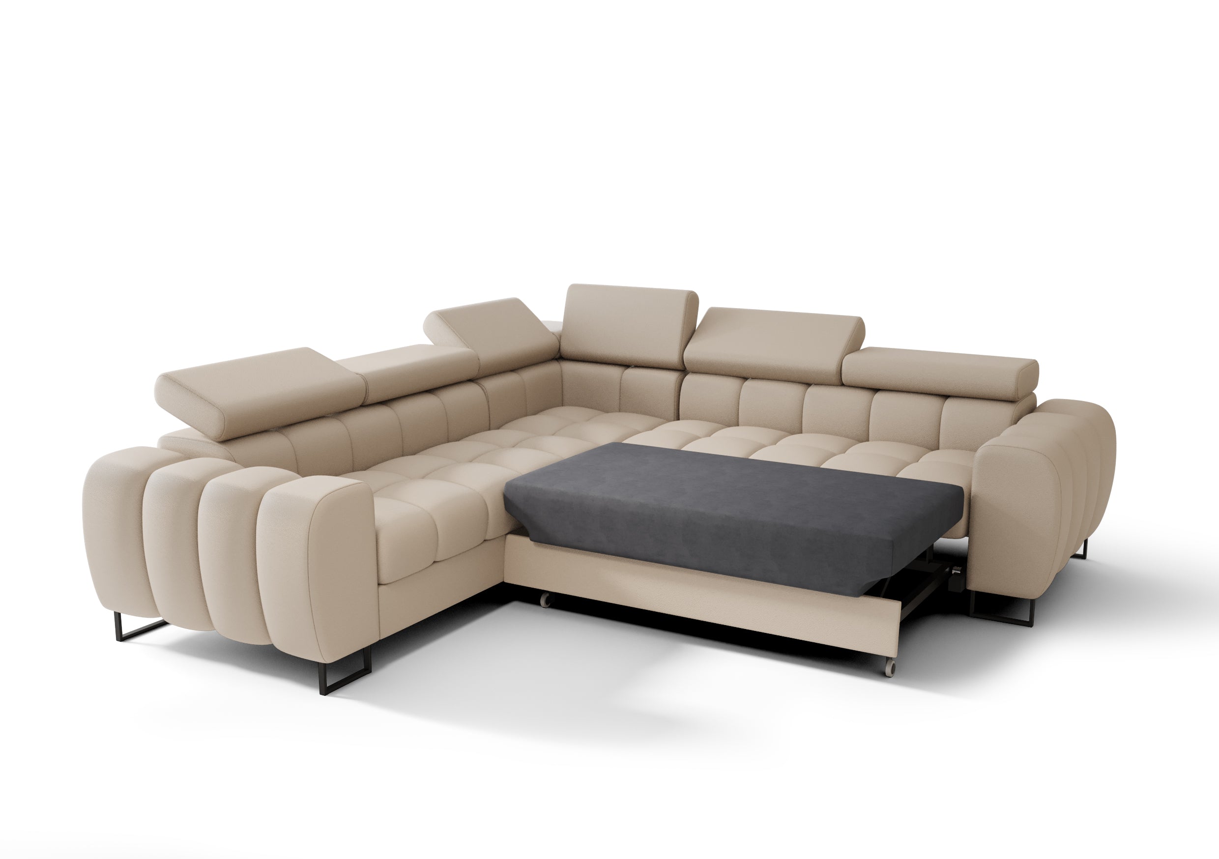 Aspen Max Relax 330×260 cm Corner Sofa Bed Right– Available in Various Colors and Fabrics