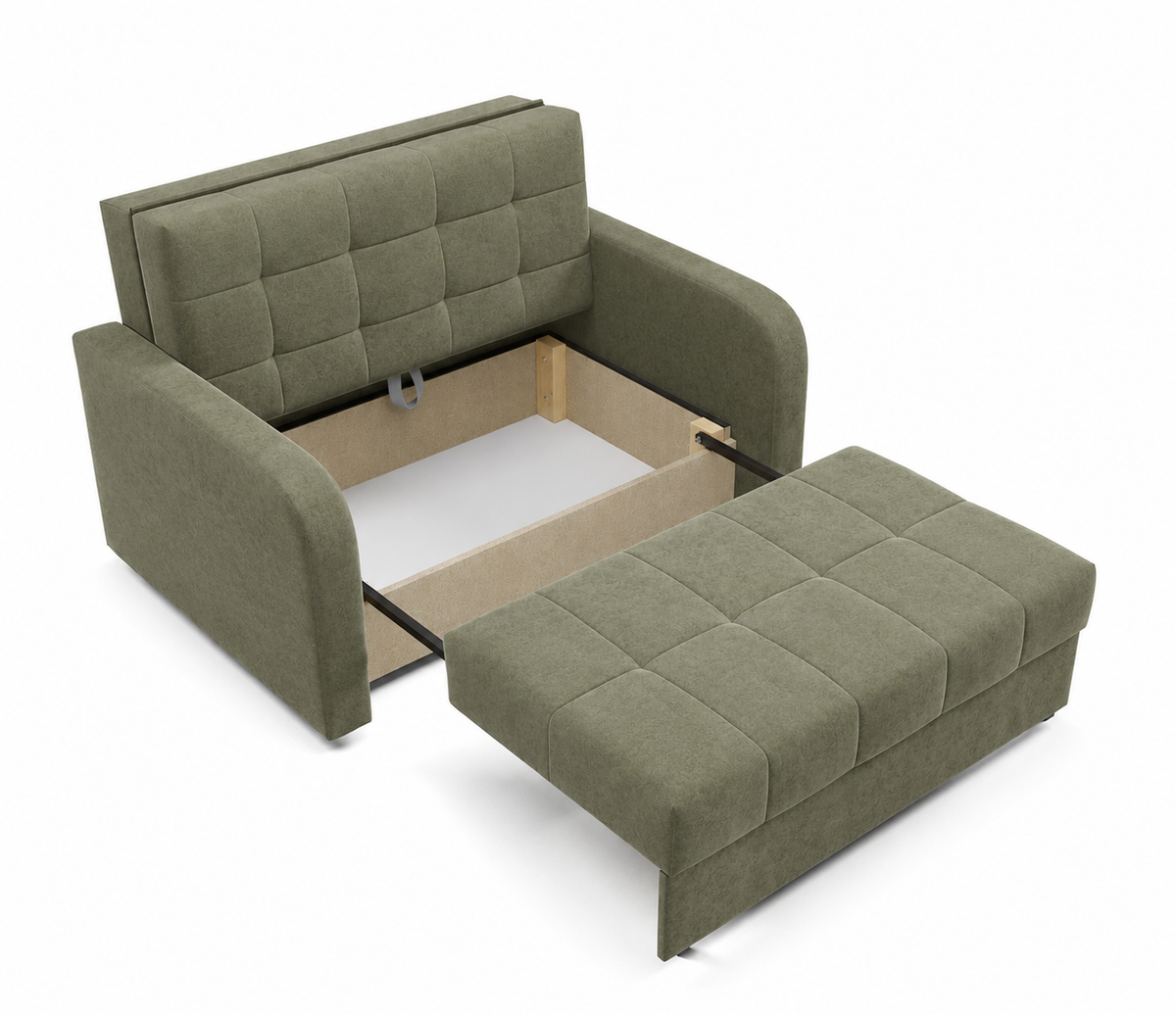 Haven III Sofa Bed – 3-Seater with Storage- 130 cm