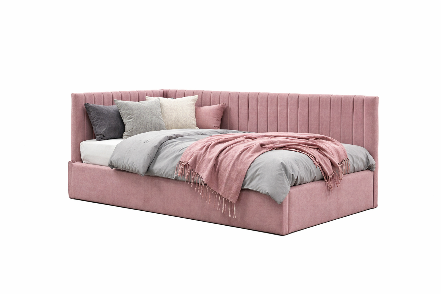 KIKO Upholstered Bed – 90 × 200 / 120 × 200 cm – Kids & Youth