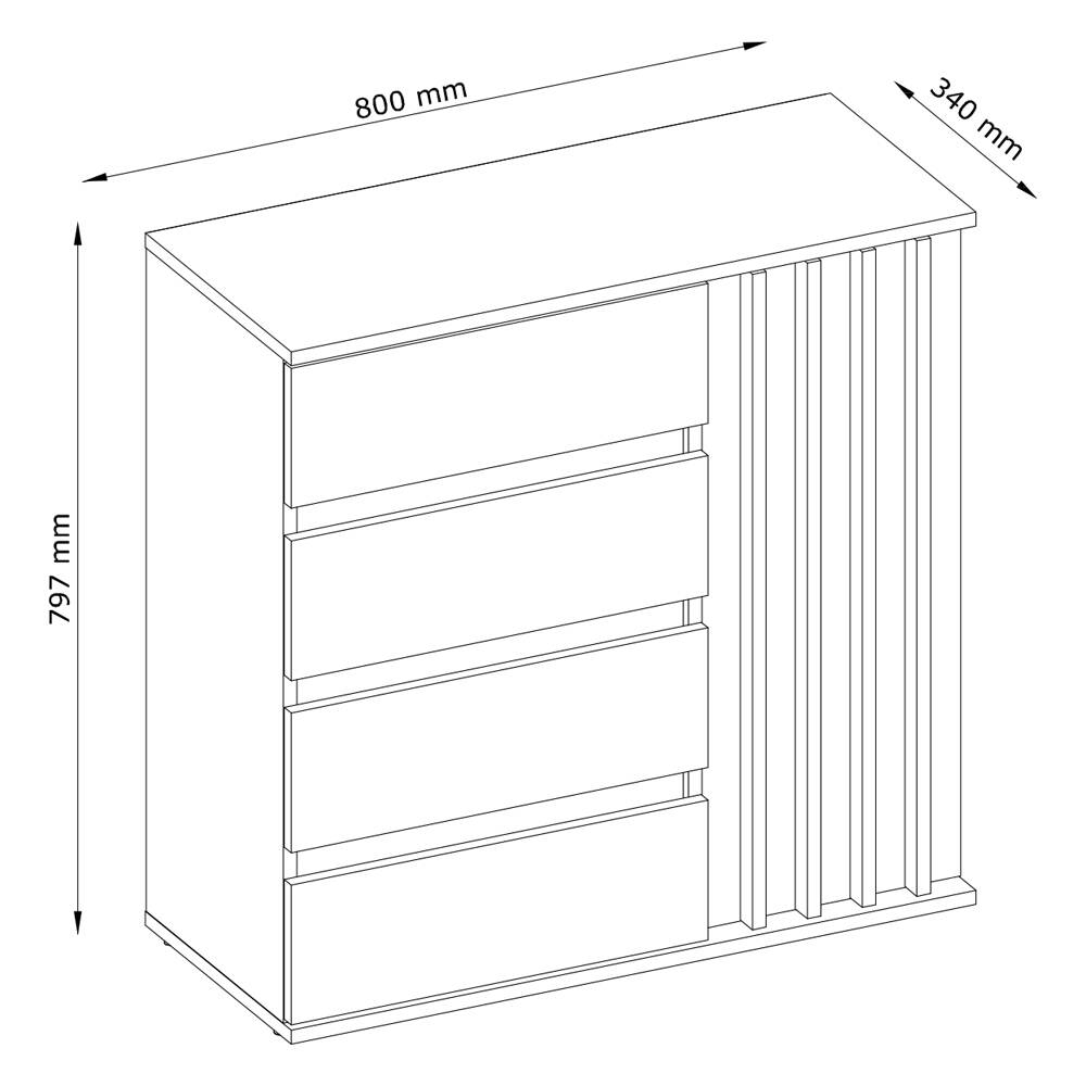 MO Doris Chest of Drawers