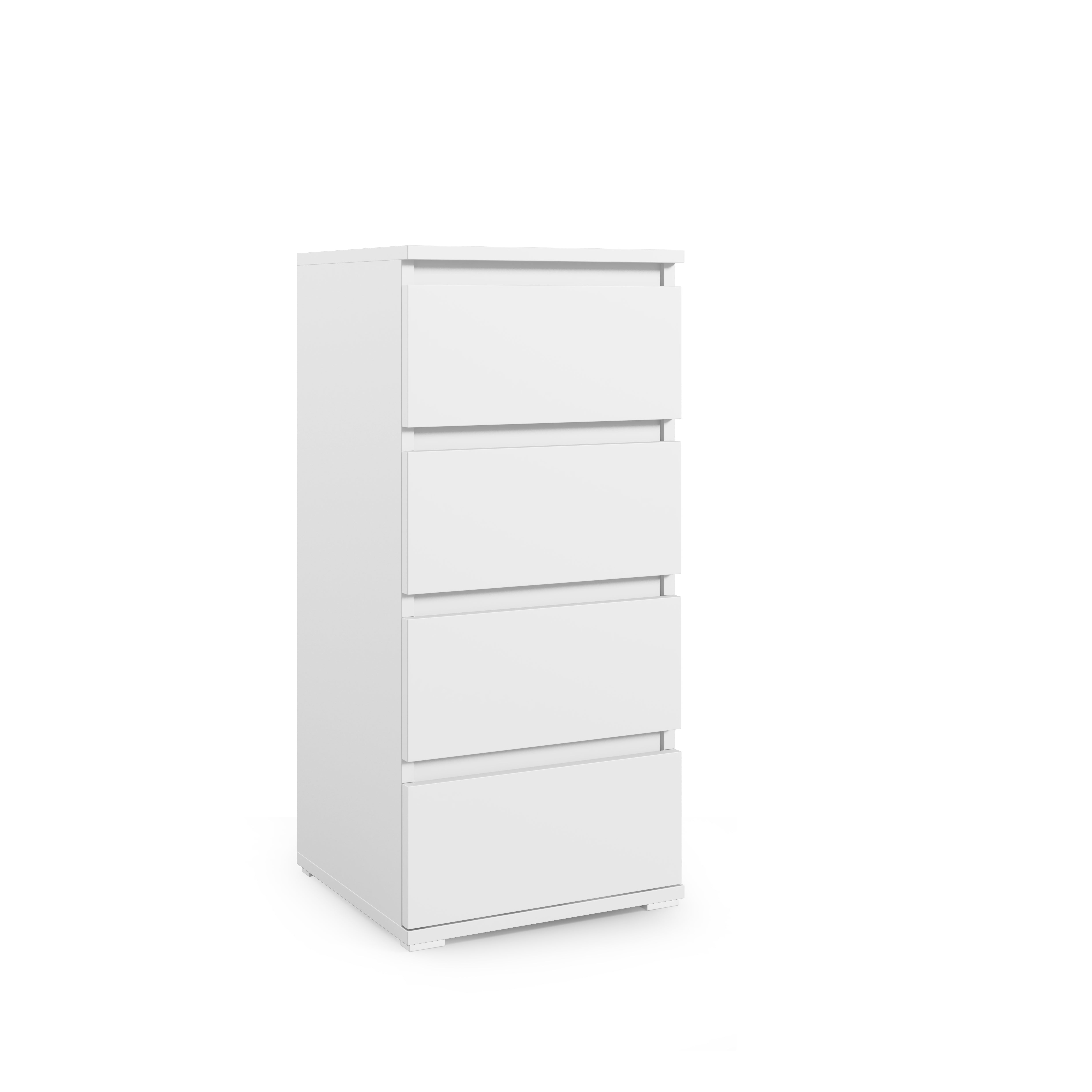 PK Emi 36 Hallway Wardrobe White - Upholstered Panels in Various Colours