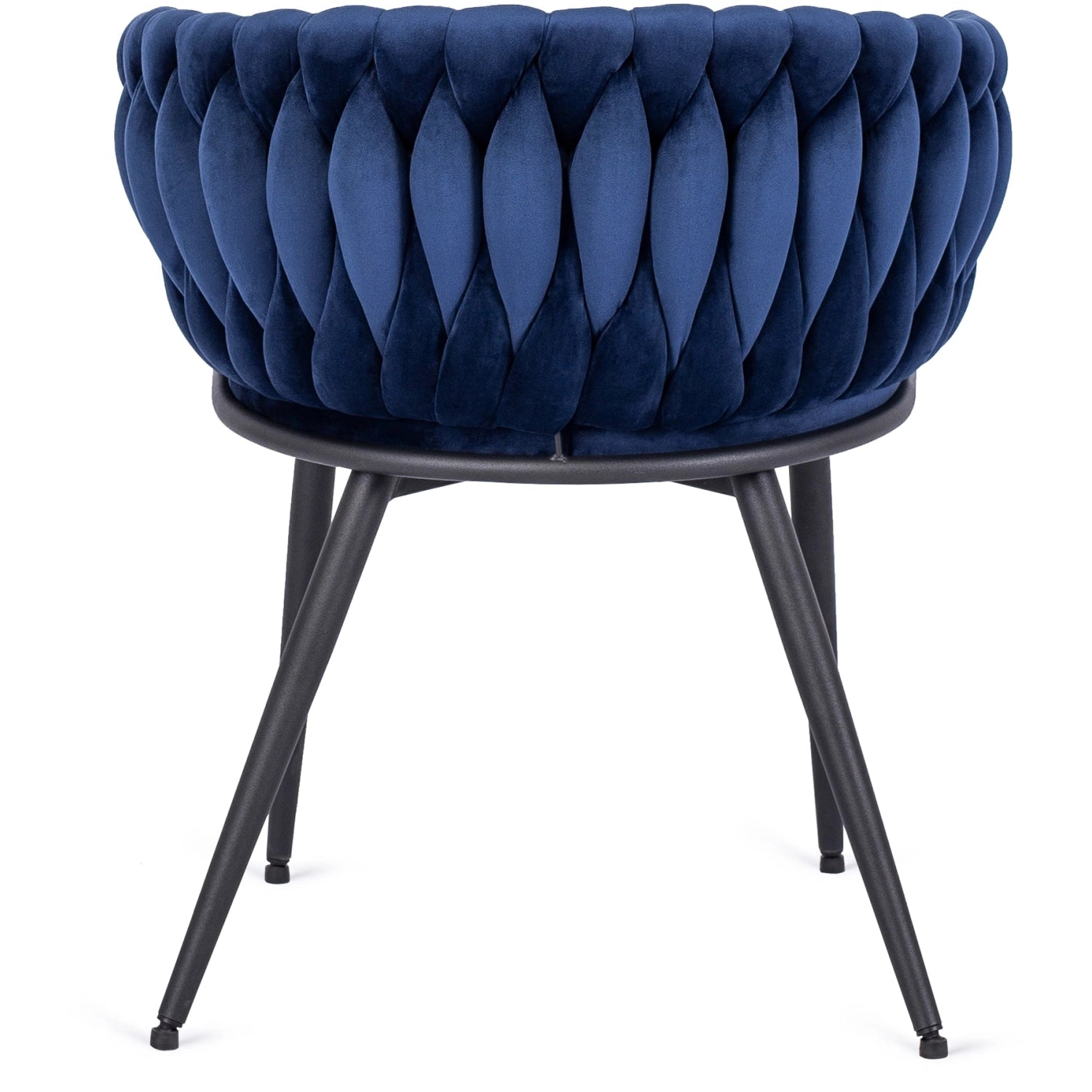 Elite EMPOLI Navy Blue Velvet Chair – Luxurious Comfort & Modern Elegance