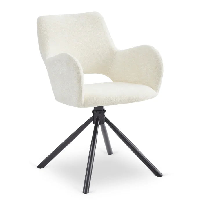 Elite FLAV Cream Modern Upholstered Chair