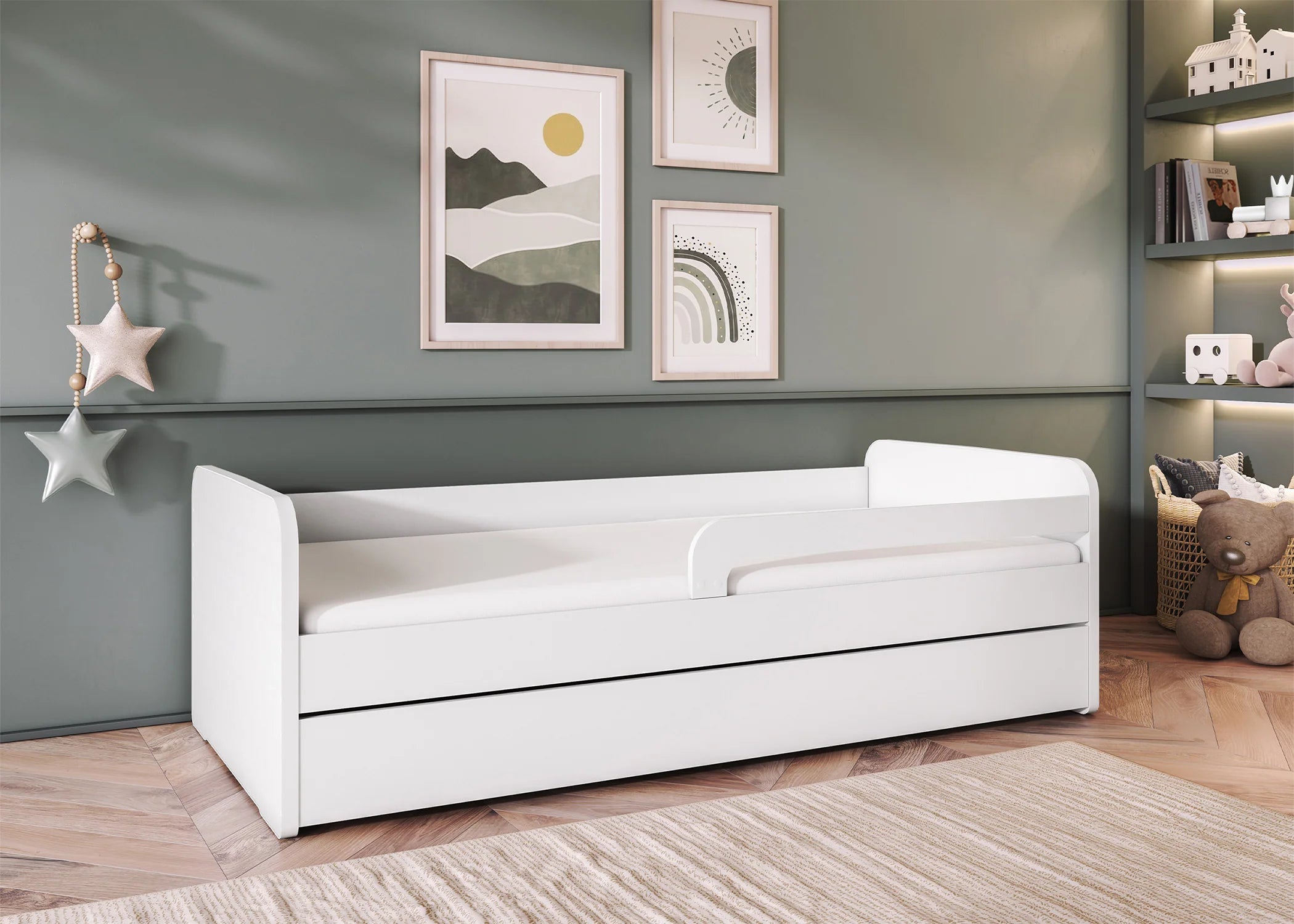 Eltap Duuli Children's Bed Blue 80 x 160 cm/ 80 x 200 cm