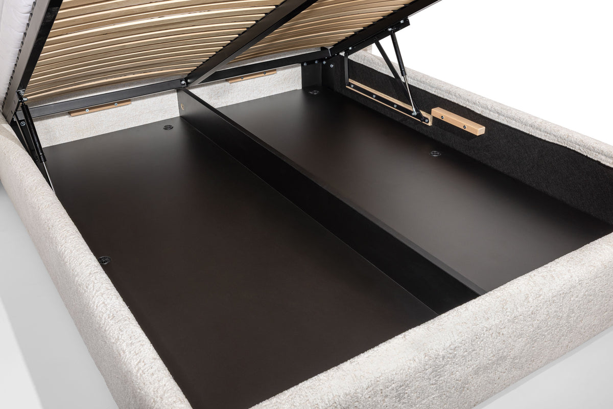 MAYA Upholstered Bed 140 / 160 / 180 cm – Choose Your Configuration