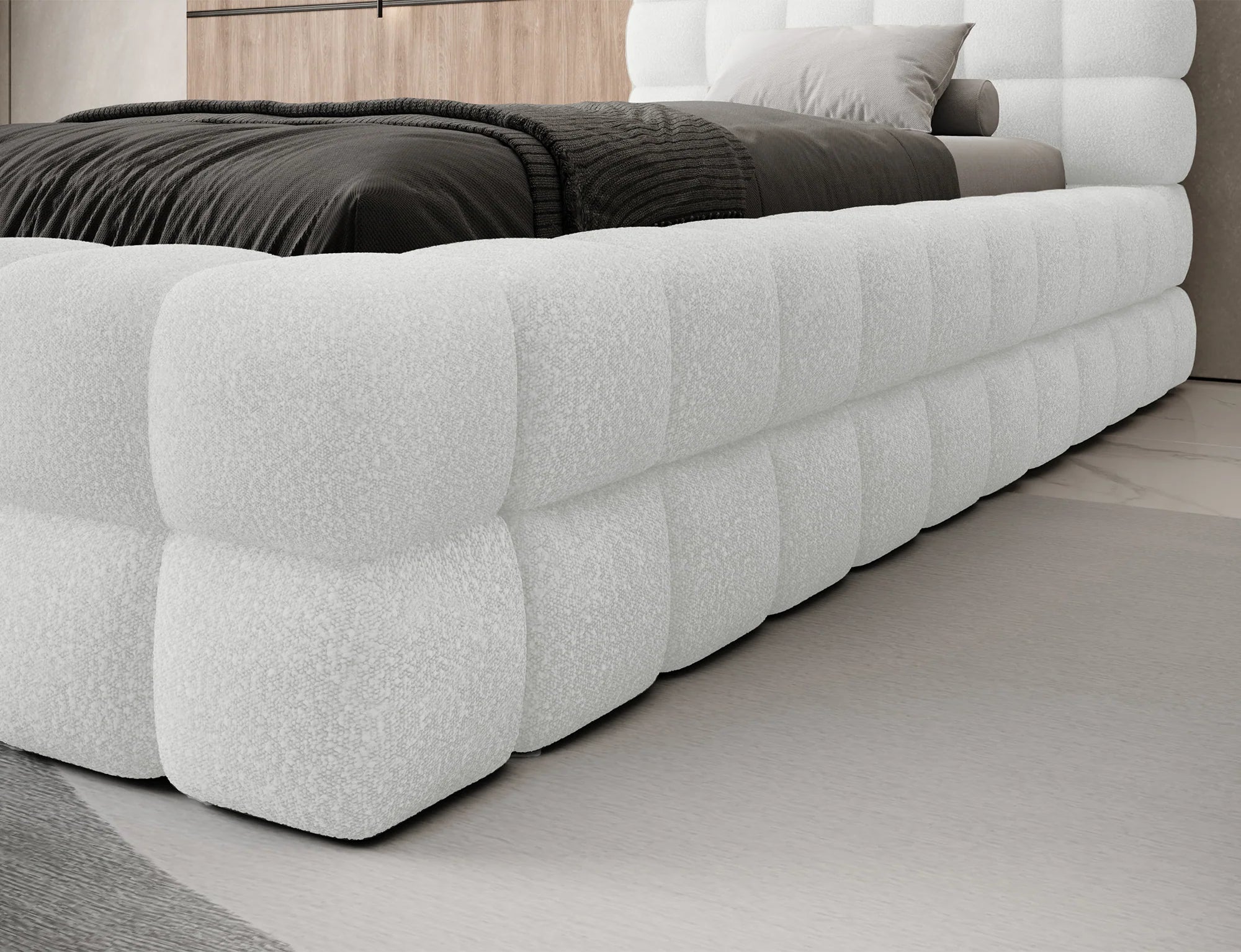 Eltap Dizzle I Single Bed with Colour Options- 90 x 200 cm