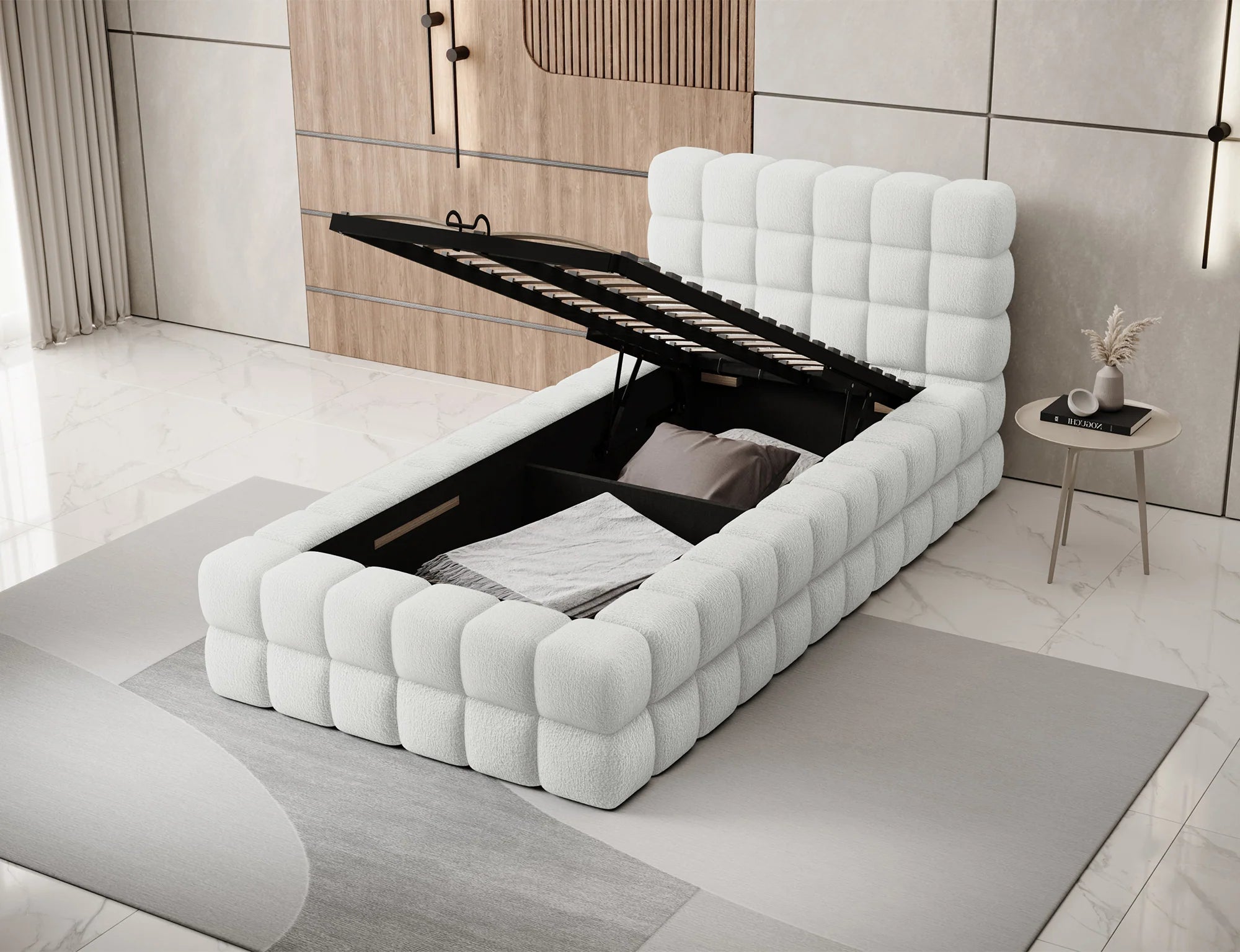 Eltap Dizzle I Single Bed with Colour Options- 90 x 200 cm