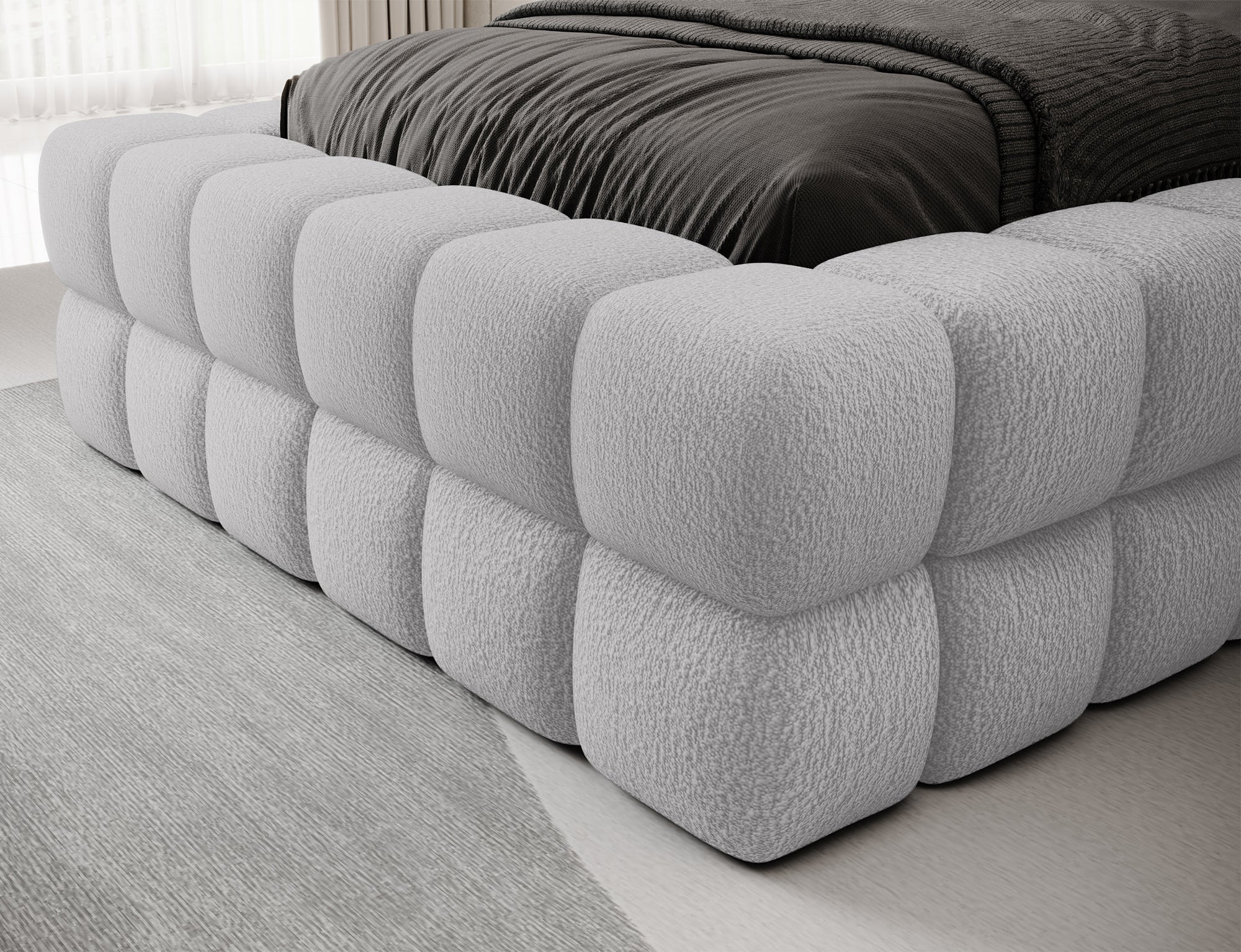 Eltap Dizzle I Single Bed with Colour Options- 90 x 200 cm