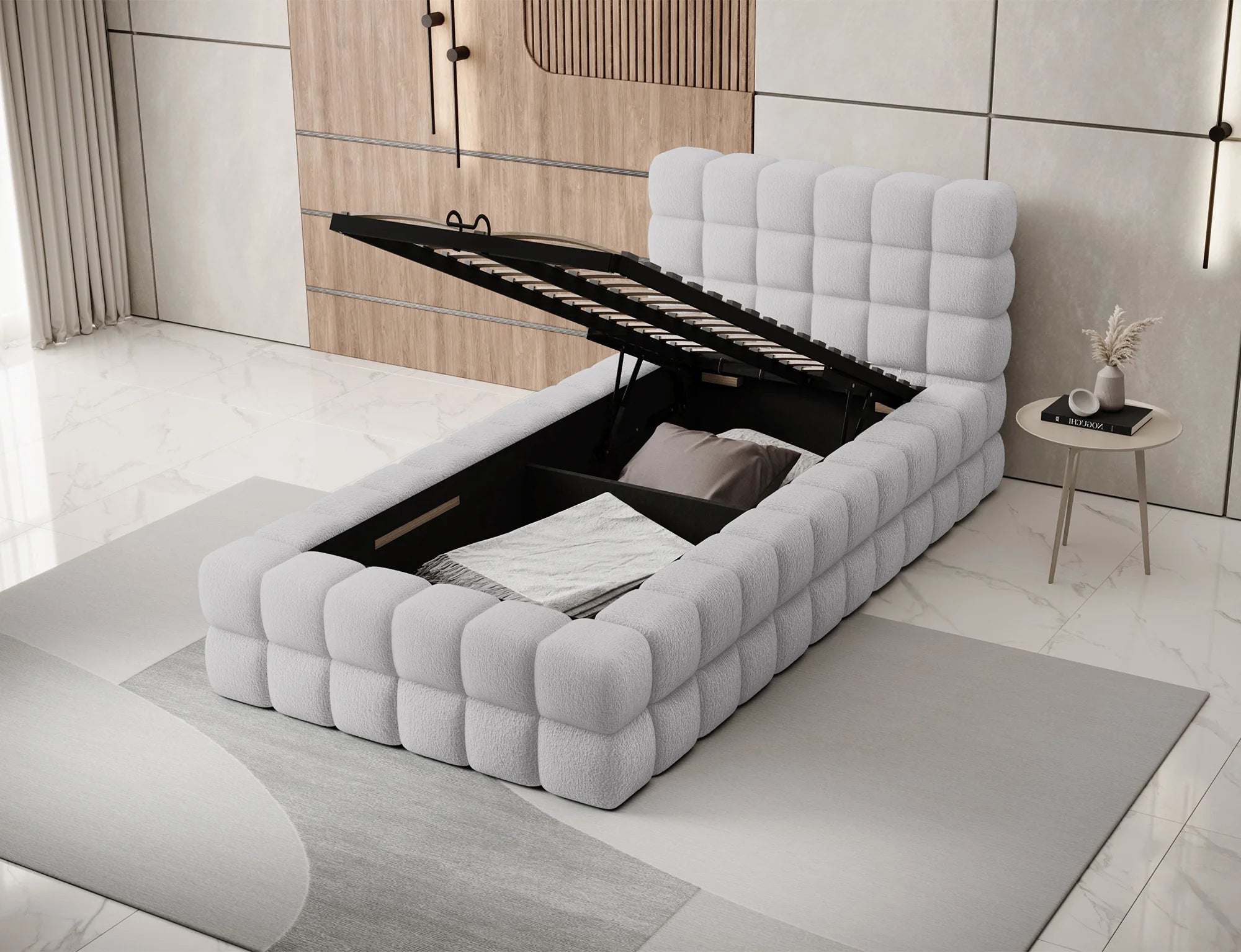 Eltap Dizzle I Single Bed with Colour Options- 90 x 200 cm