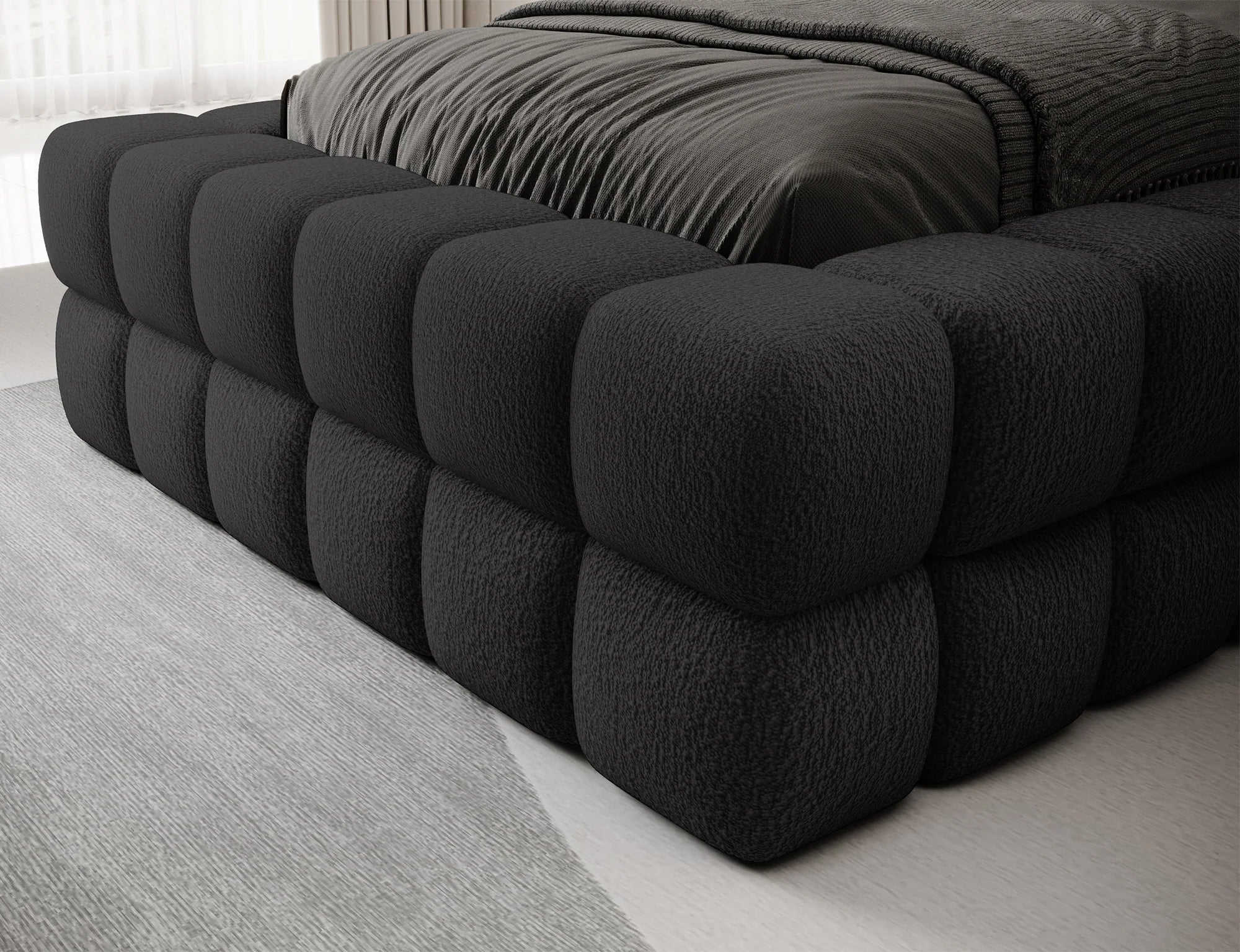 Eltap Dizzle I Single Bed with Colour Options- 90 x 200 cm