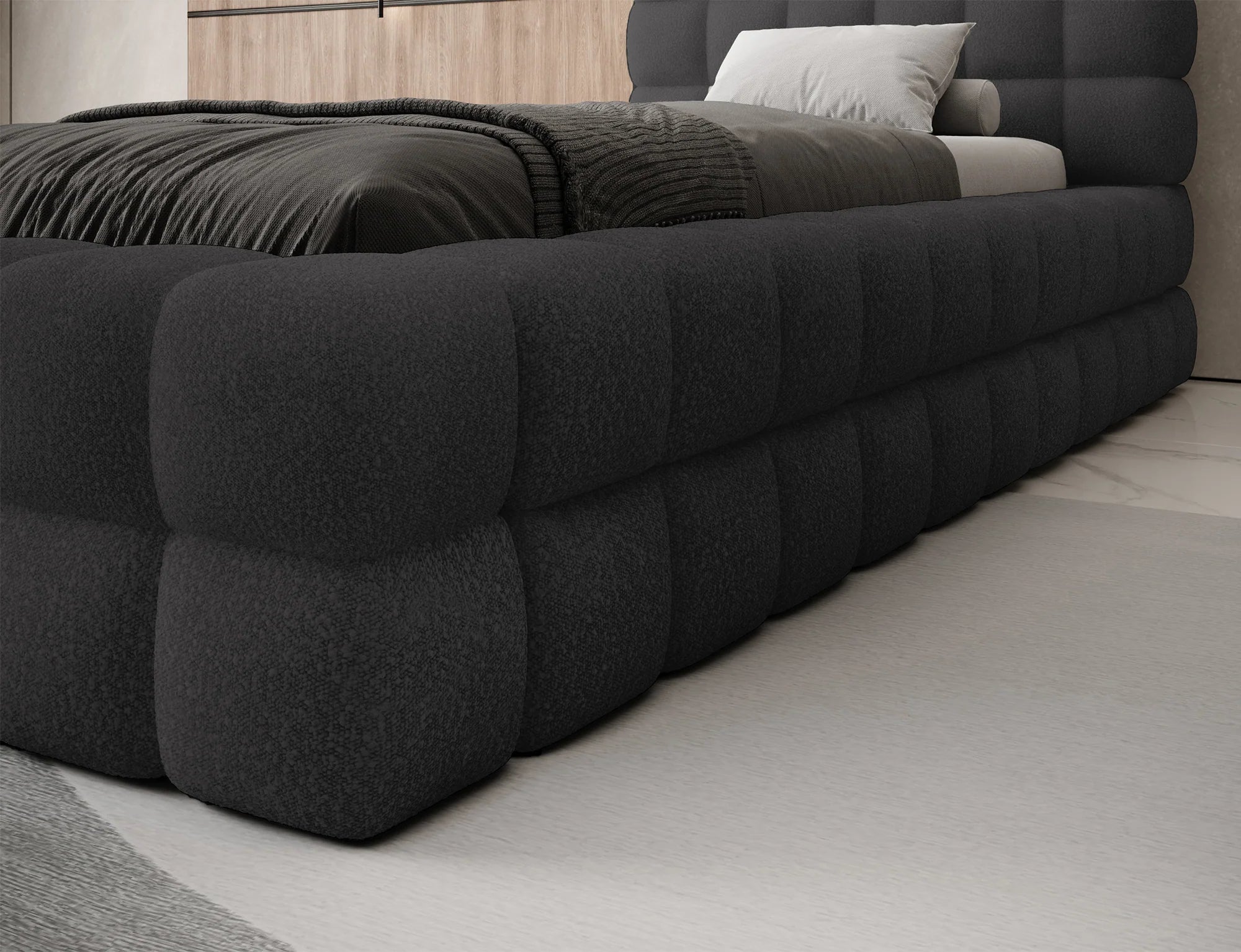 Eltap Dizzle I Single Bed with Colour Options- 90 x 200 cm