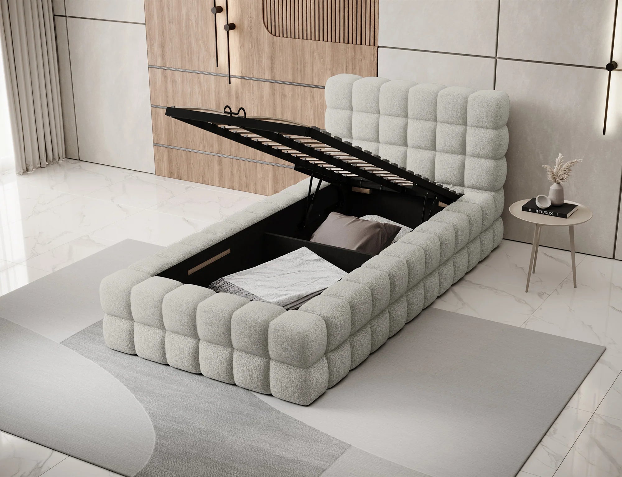 Eltap Dizzle I Single Bed with Colour Options- 90 x 200 cm