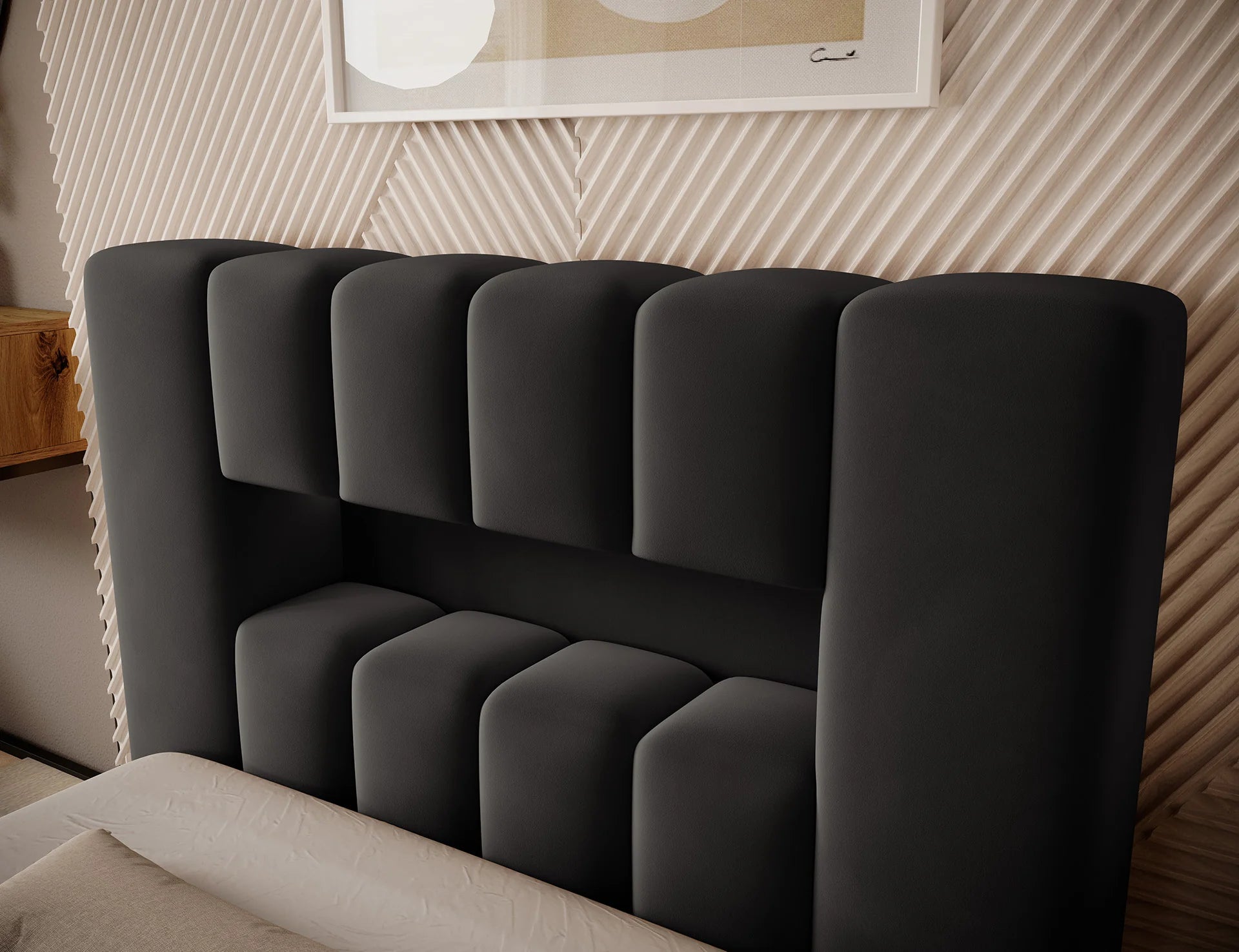 Eltap Lamica I Single Bed with Colour Options- 90 x 200 cm