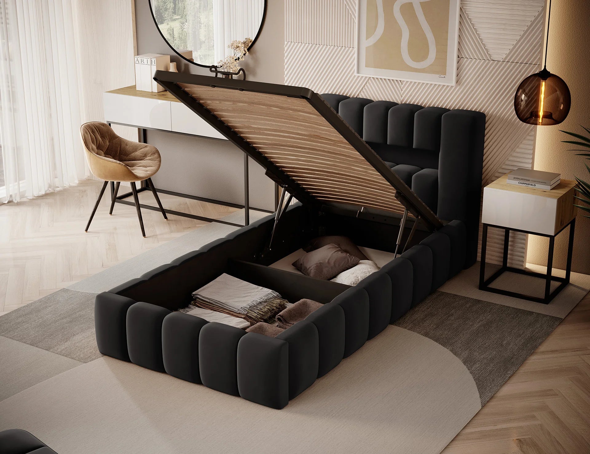 Eltap Lamica I Single Bed with Colour Options- 90 x 200 cm