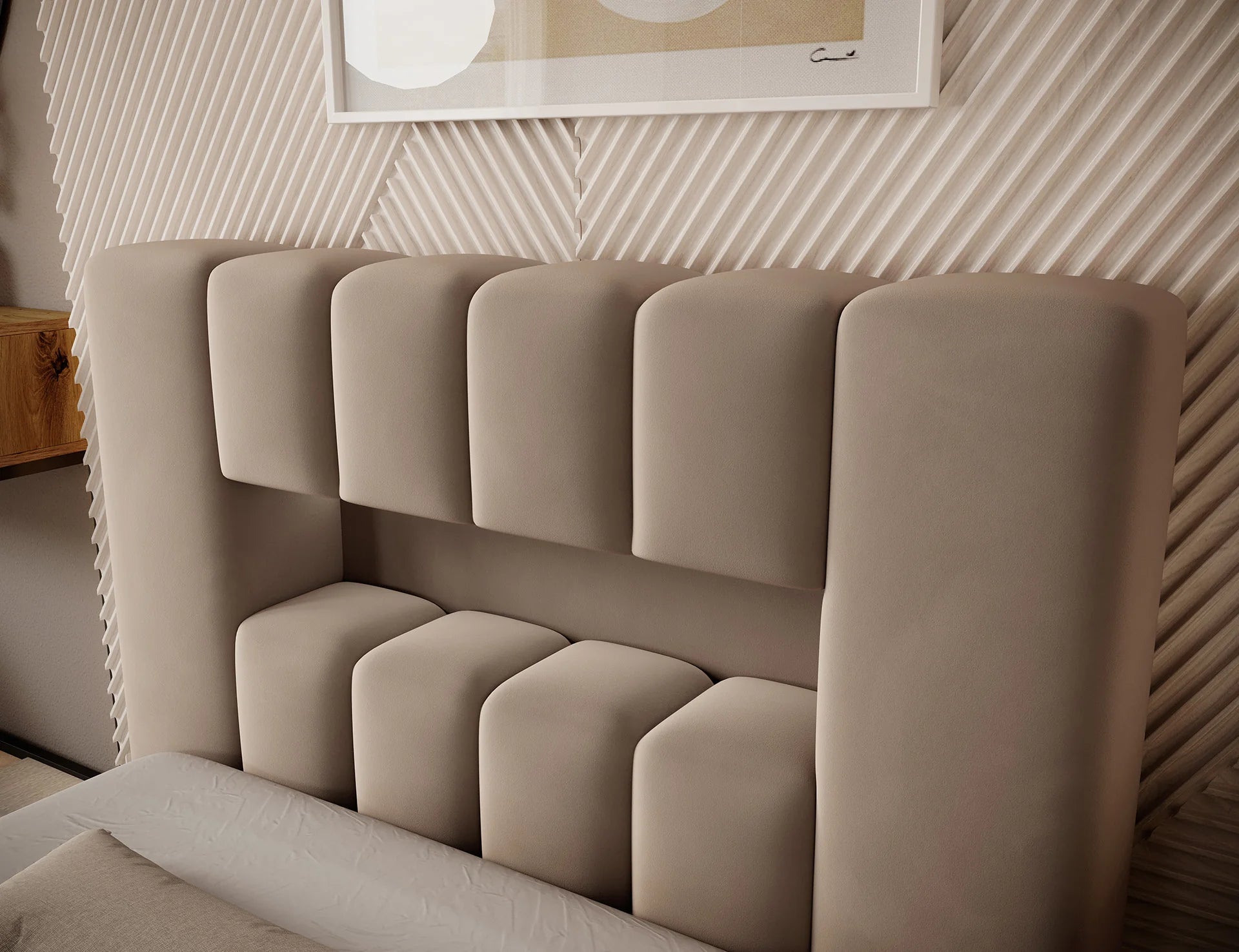 Eltap Lamica I Single Bed with Colour Options- 90 x 200 cm