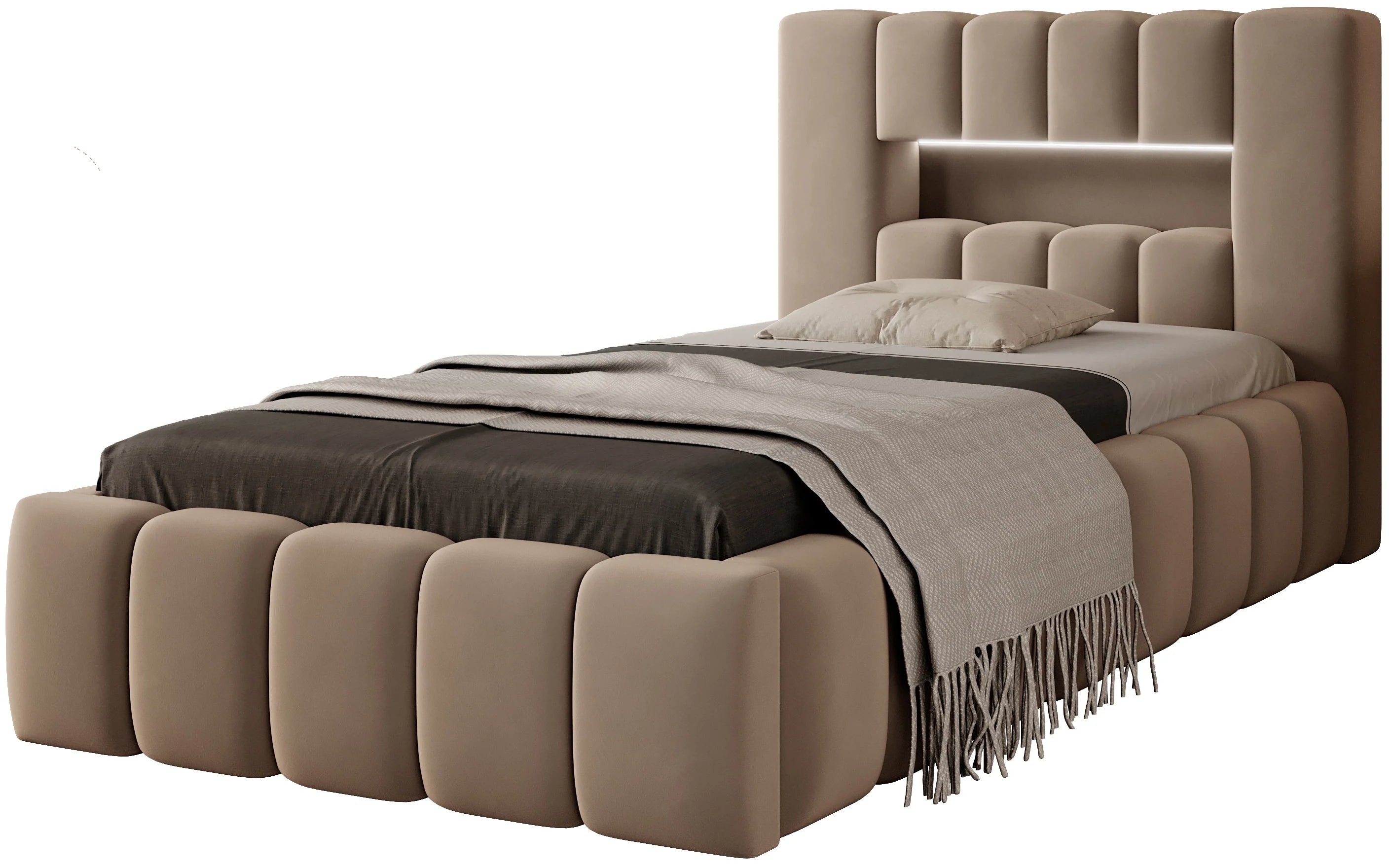 Eltap Lamica I Single Bed with Colour Options- 90 x 200 cm