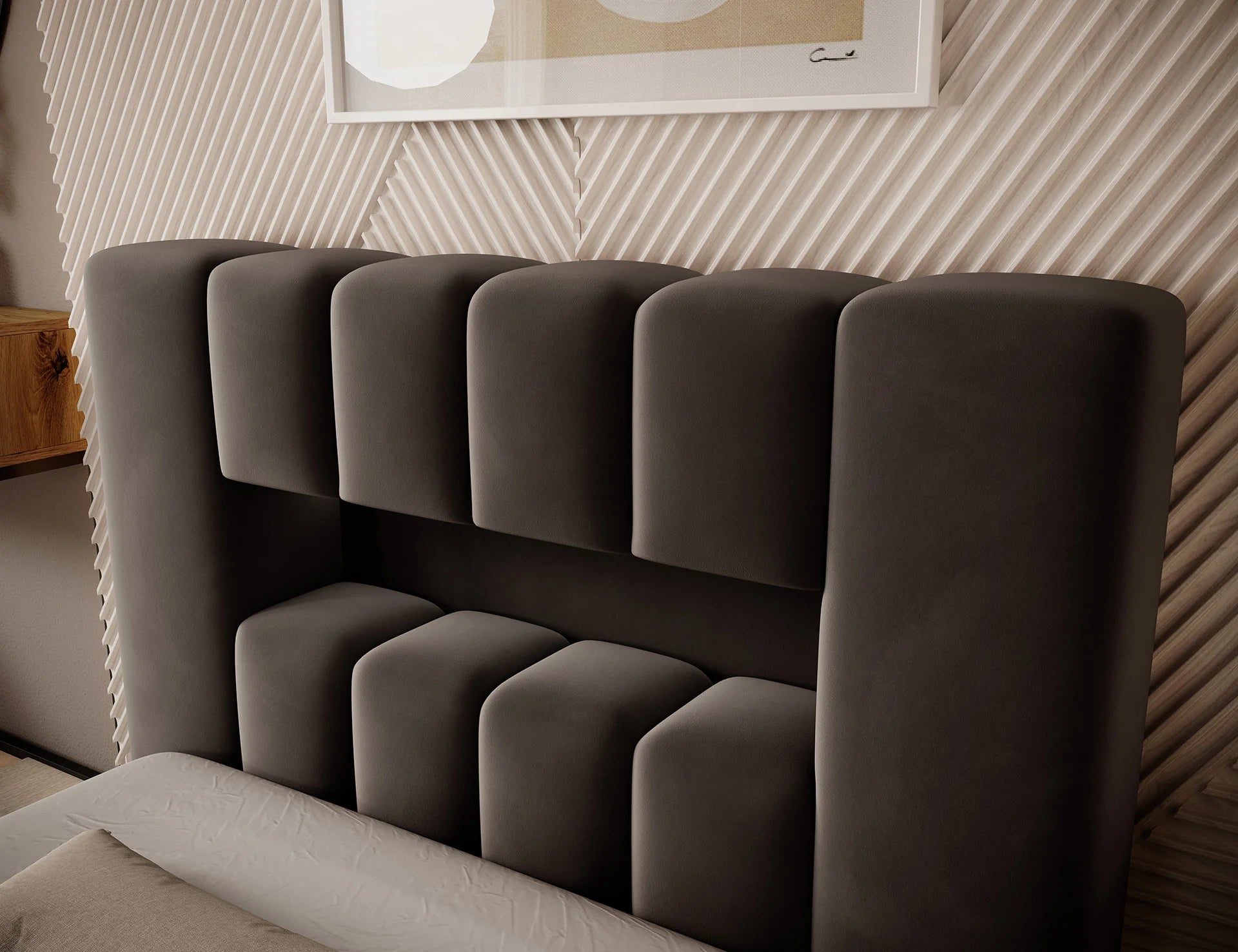 Eltap Lamica I Single Bed with Colour Options- 90 x 200 cm