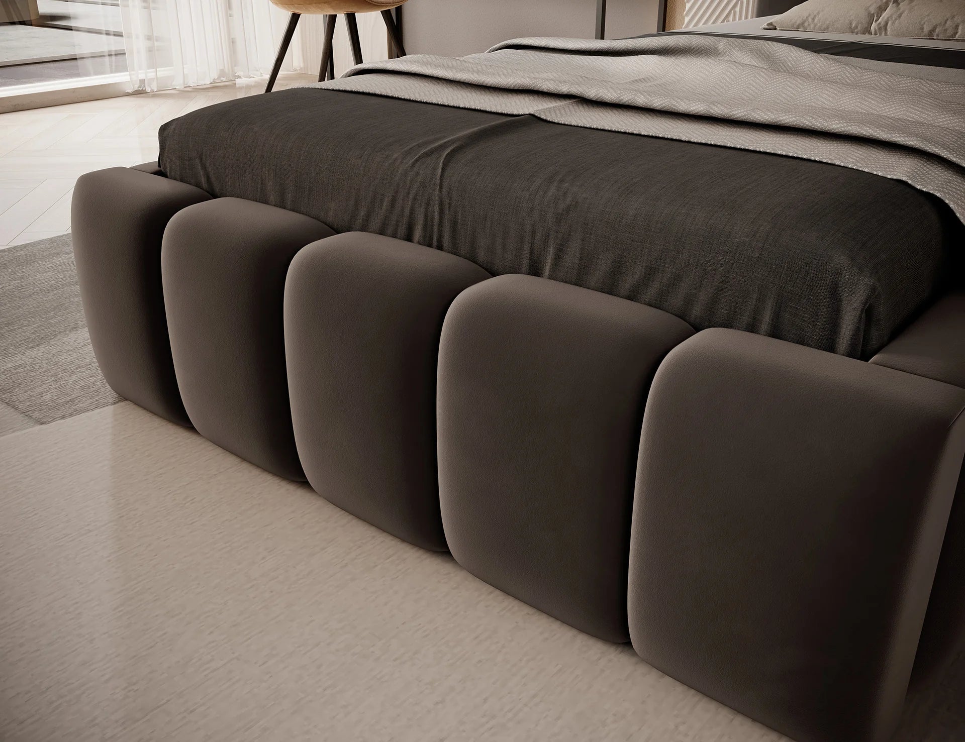 Eltap Lamica I Single Bed with Colour Options- 90 x 200 cm