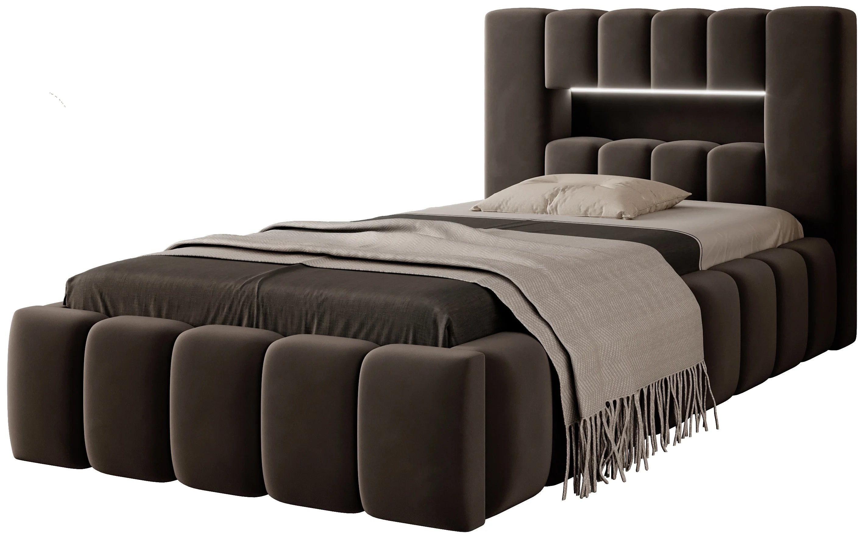 Eltap Lamica I Single Bed with Colour Options- 90 x 200 cm