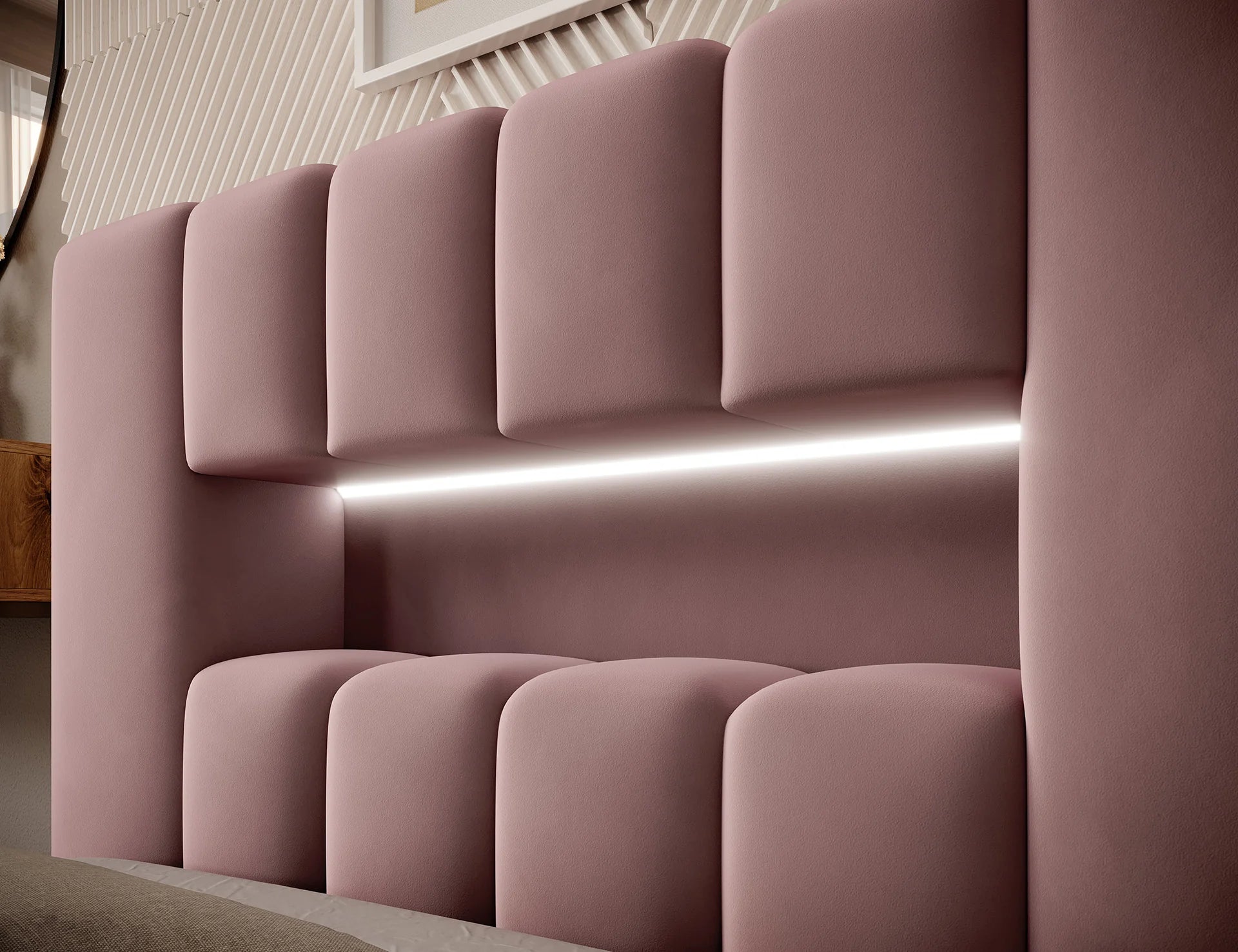 Eltap Lamica I Single Bed with Colour Options- 90 x 200 cm