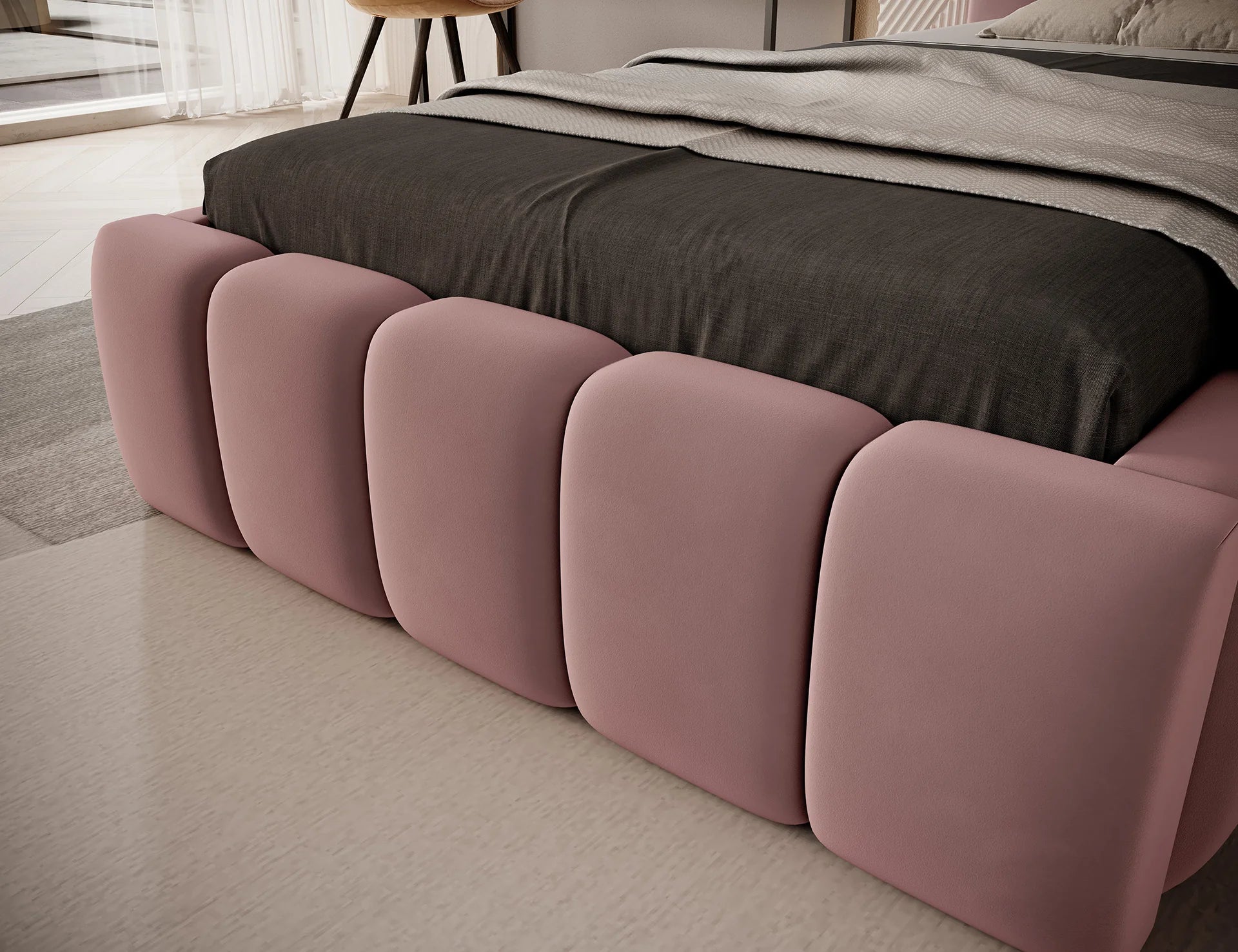 Eltap Lamica I Single Bed with Colour Options- 90 x 200 cm