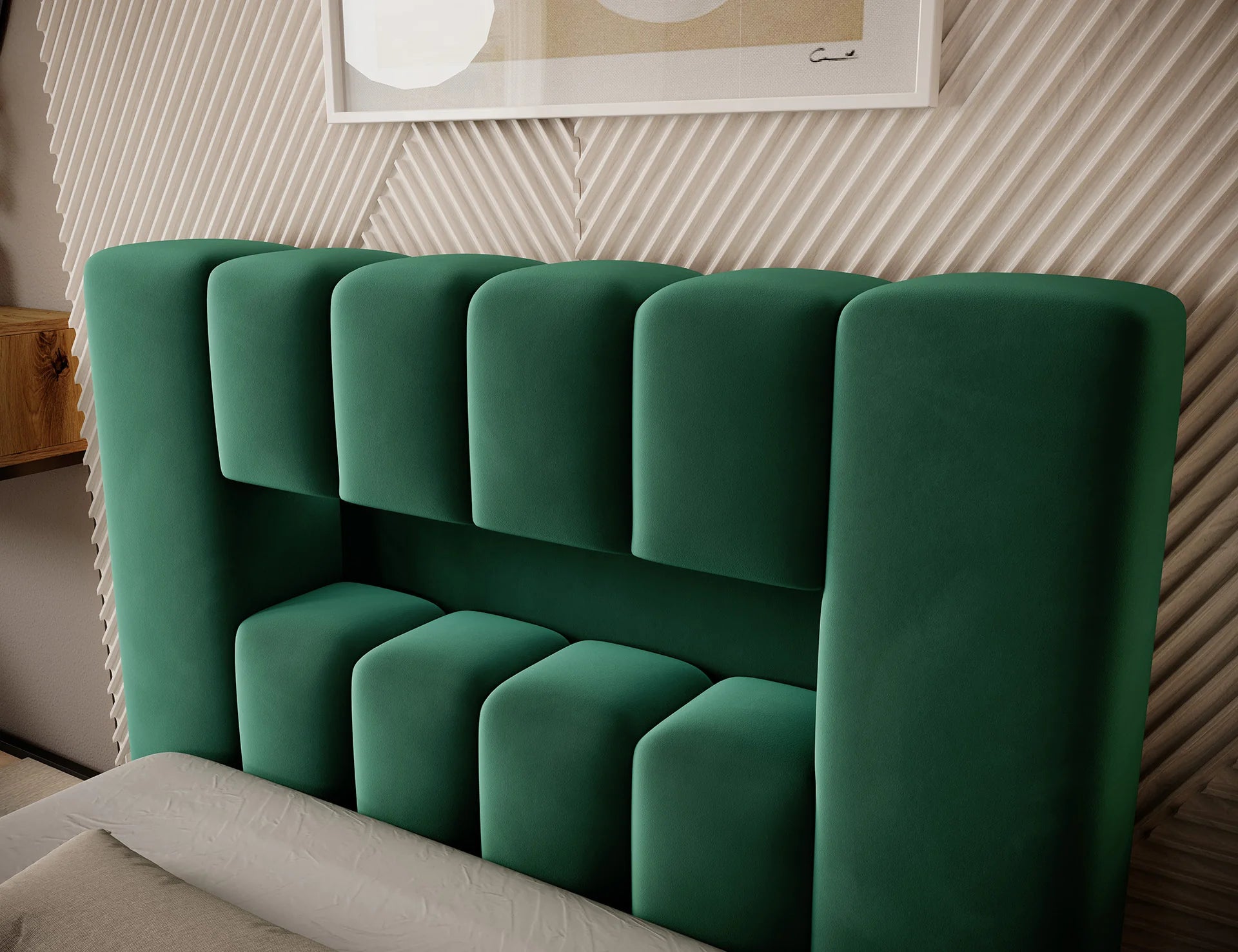 Eltap Lamica I Single Bed with Colour Options- 90 x 200 cm