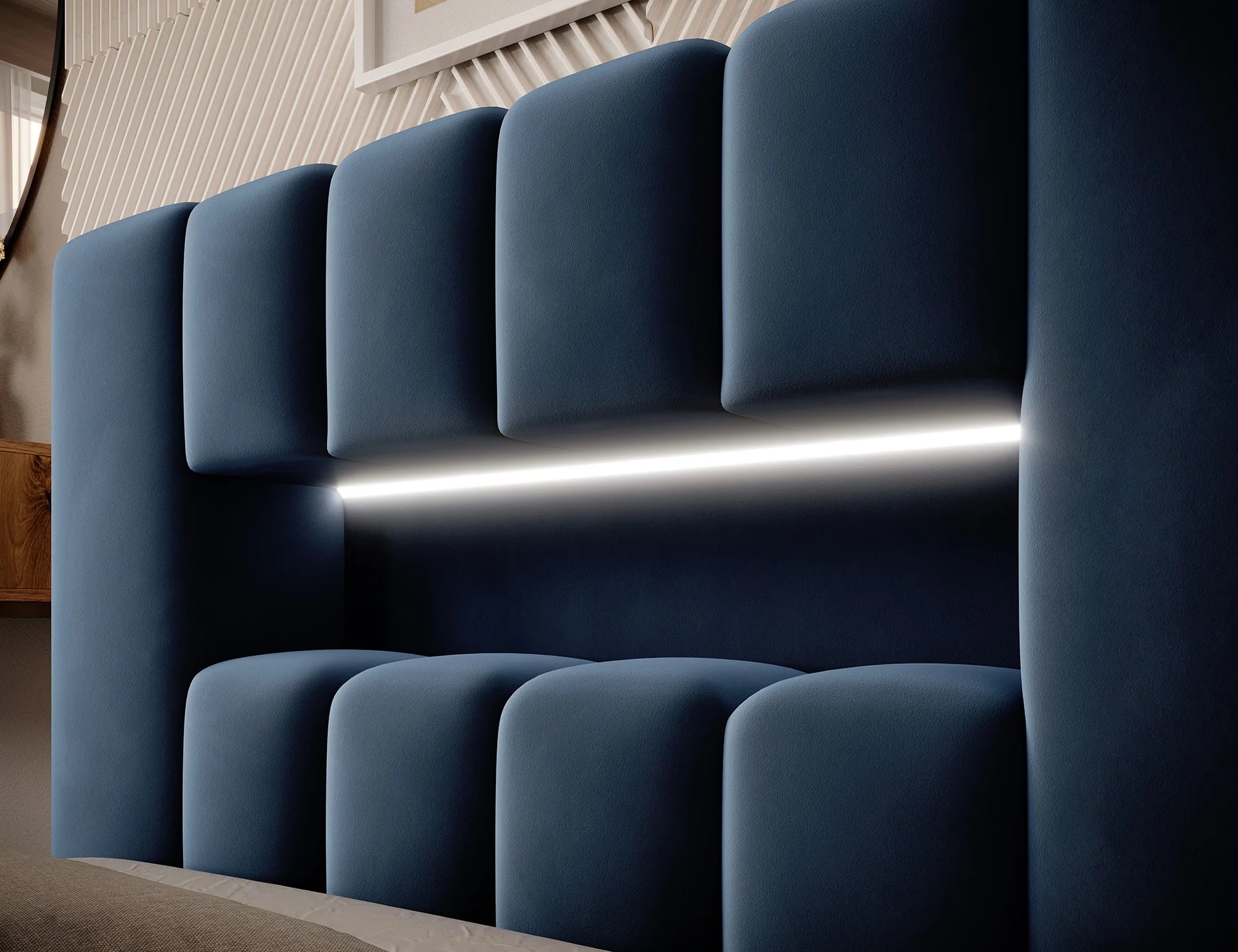 Eltap Lamica I Single Bed with Colour Options- 90 x 200 cm