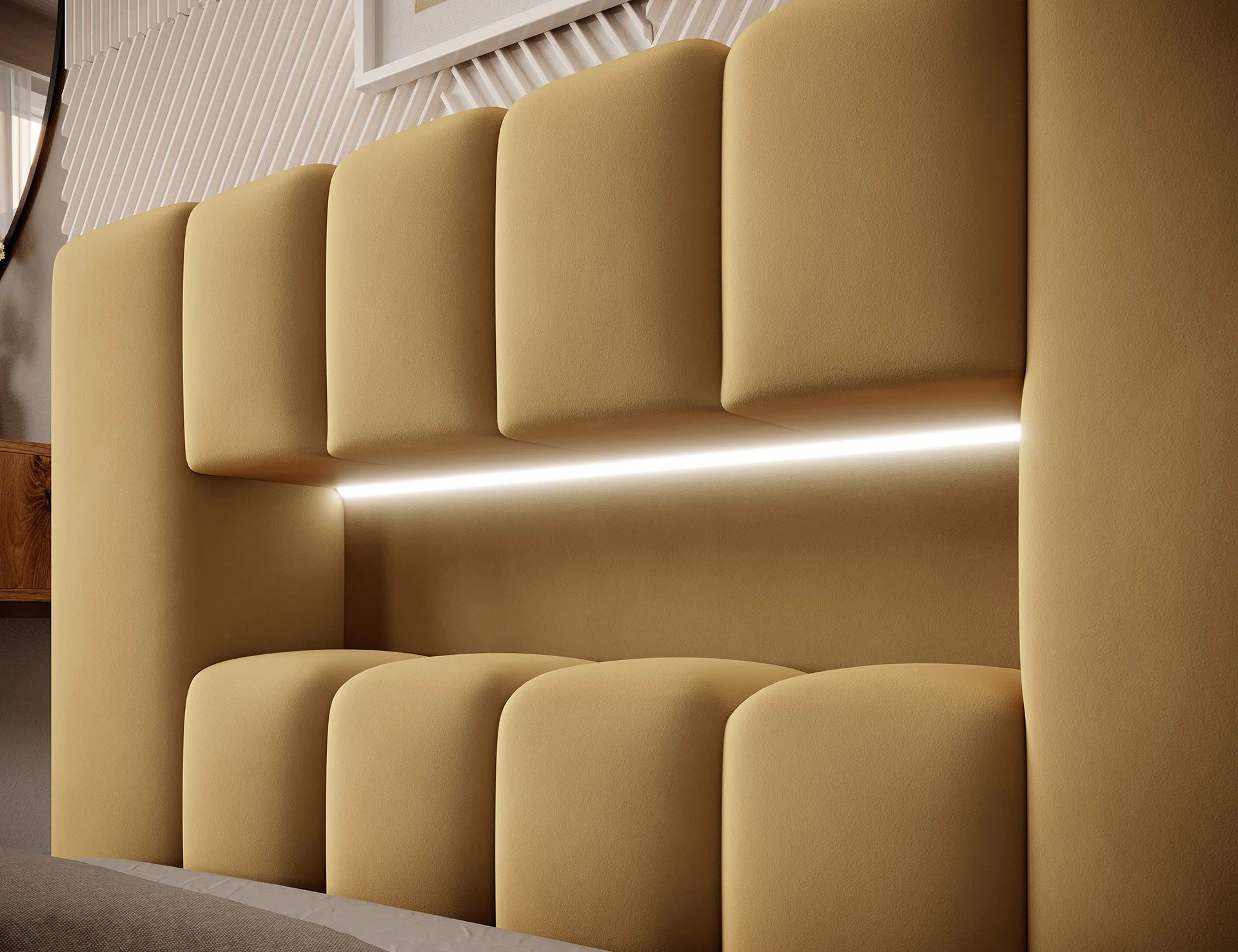 Eltap Lamica I Single Bed with Colour Options- 90 x 200 cm