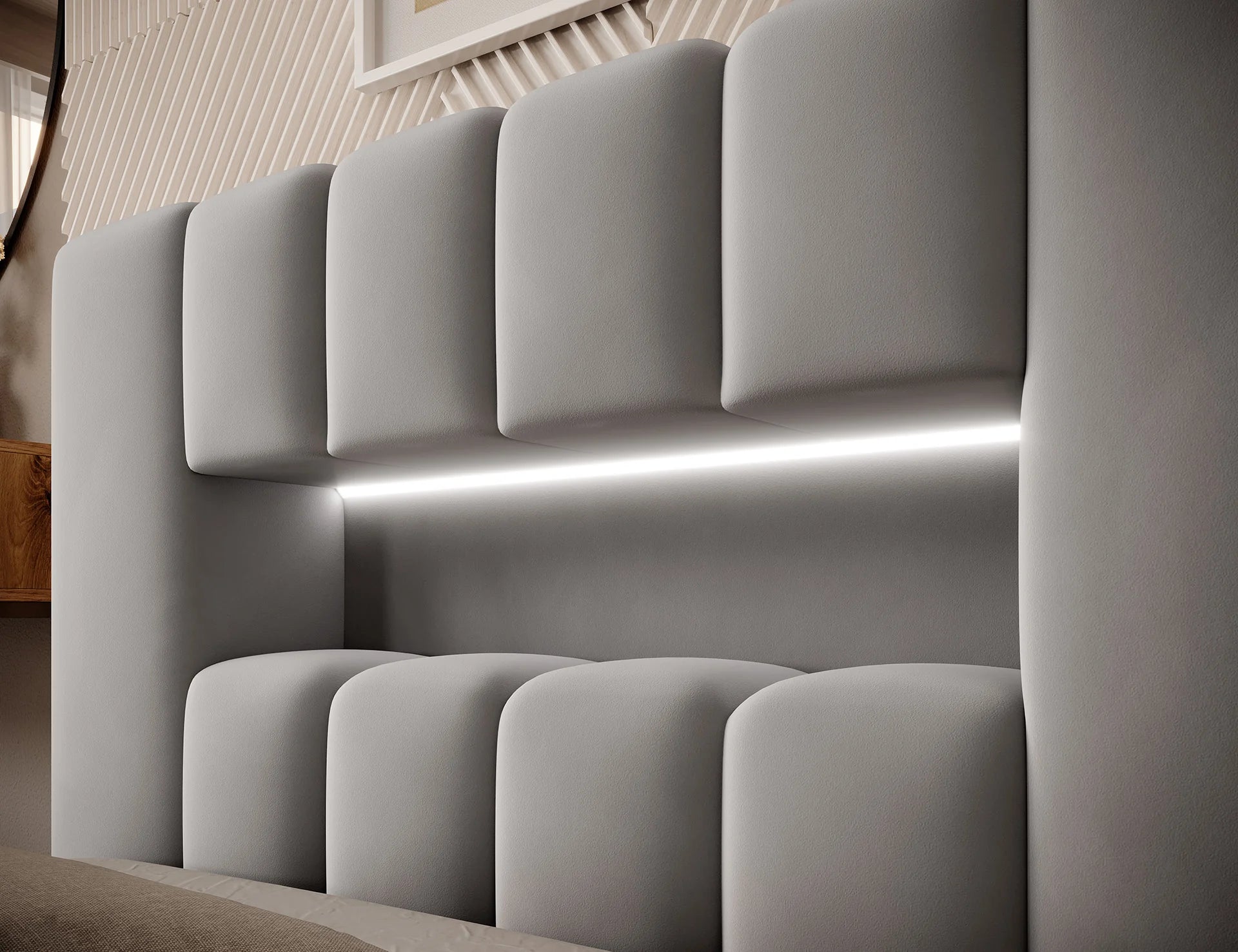 Eltap Lamica I Single Bed with Colour Options- 90 x 200 cm