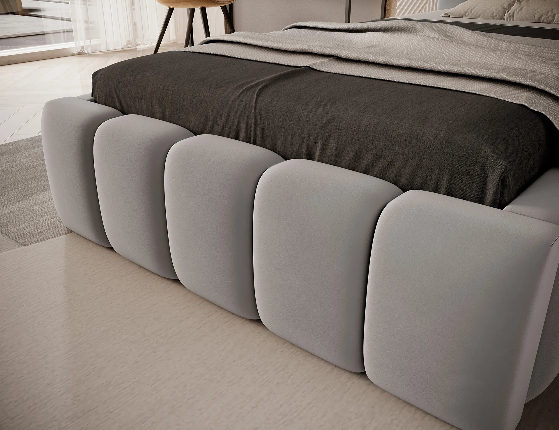 Eltap Lamica I Single Bed with Colour Options- 90 x 200 cm