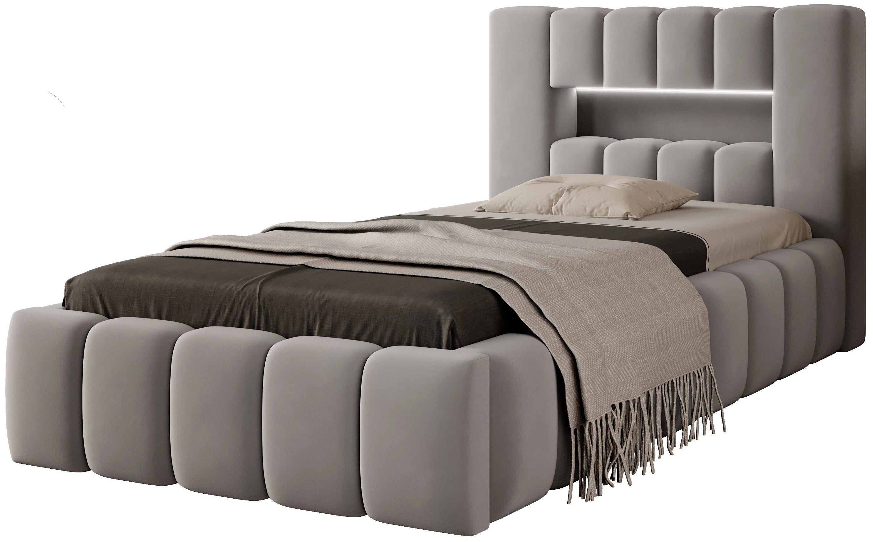 Eltap Lamica I Single Bed with Colour Options- 90 x 200 cm