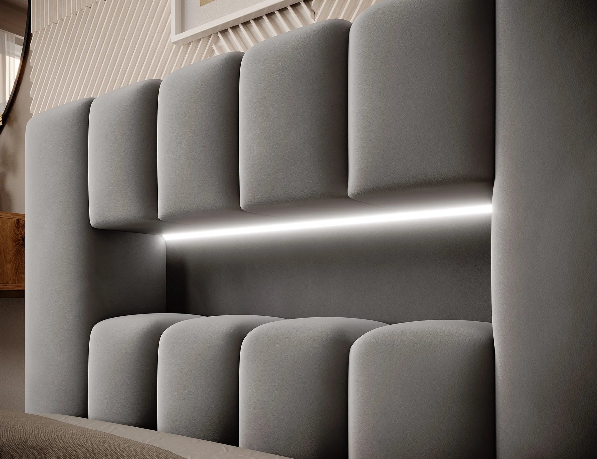 Eltap Lamica I Single Bed with Colour Options- 90 x 200 cm