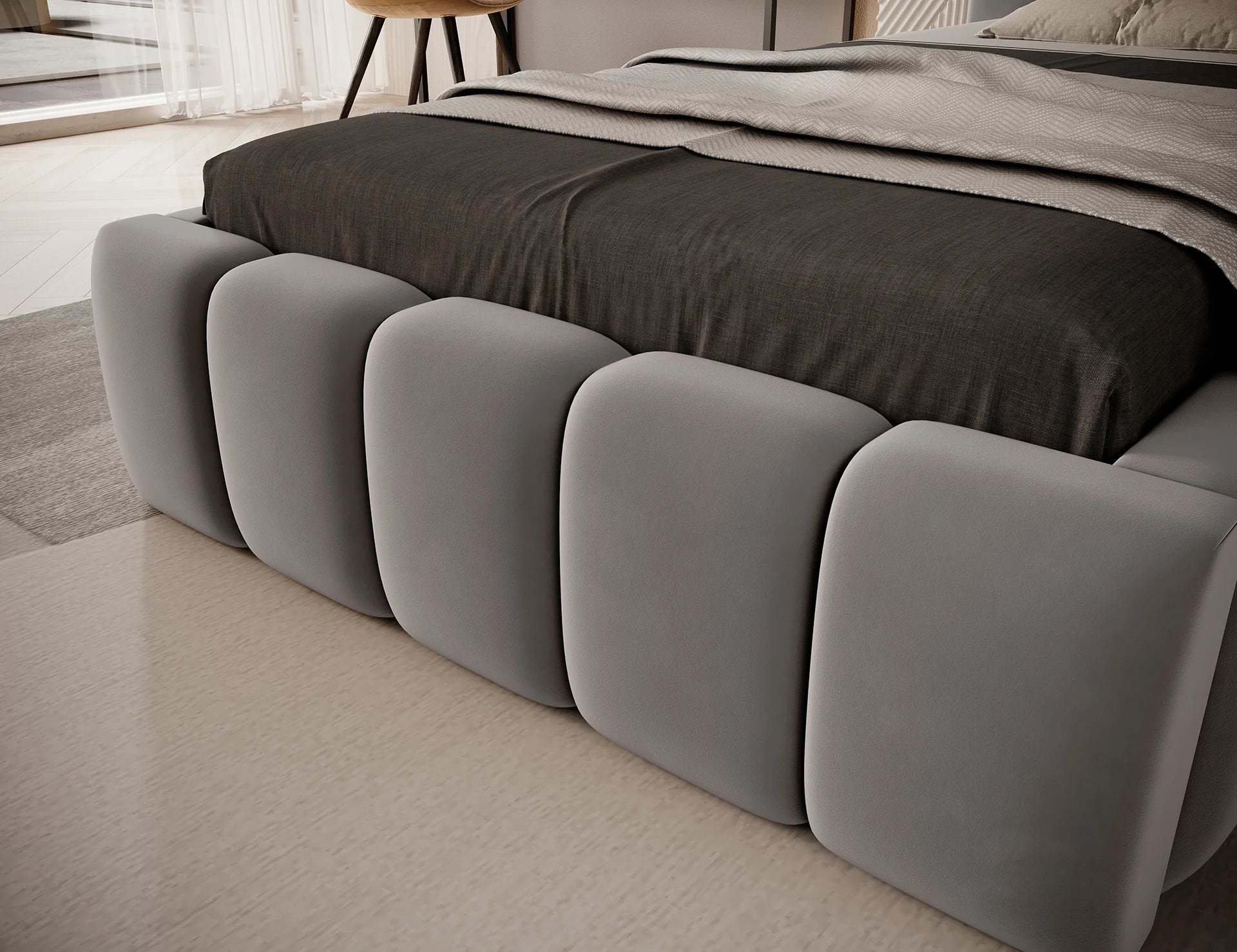 Eltap Lamica I Single Bed with Colour Options- 90 x 200 cm
