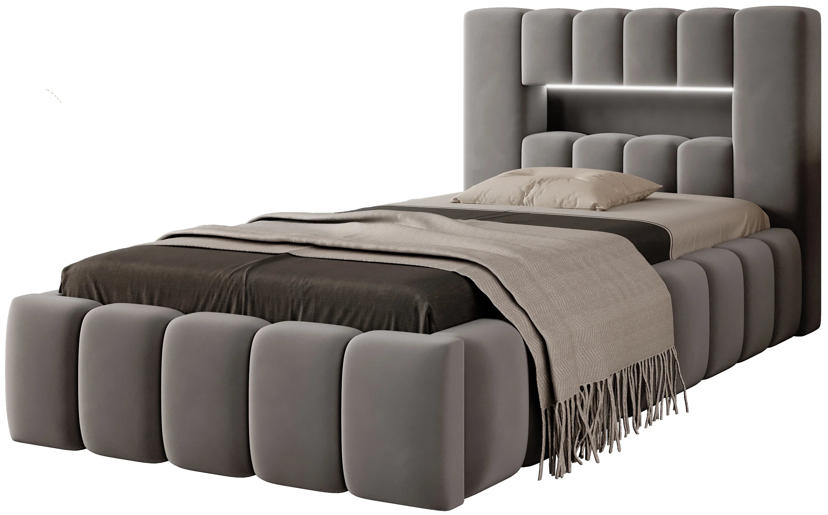 Eltap Lamica I Single Bed with Colour Options- 90 x 200 cm