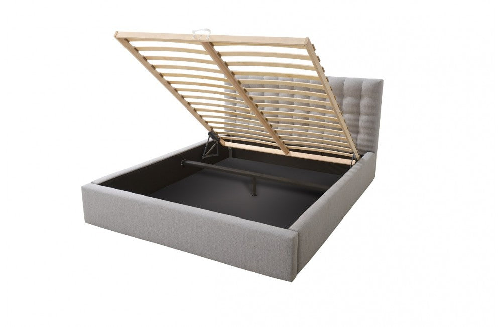 G-Venti Upholstered Bed with Metal Frame